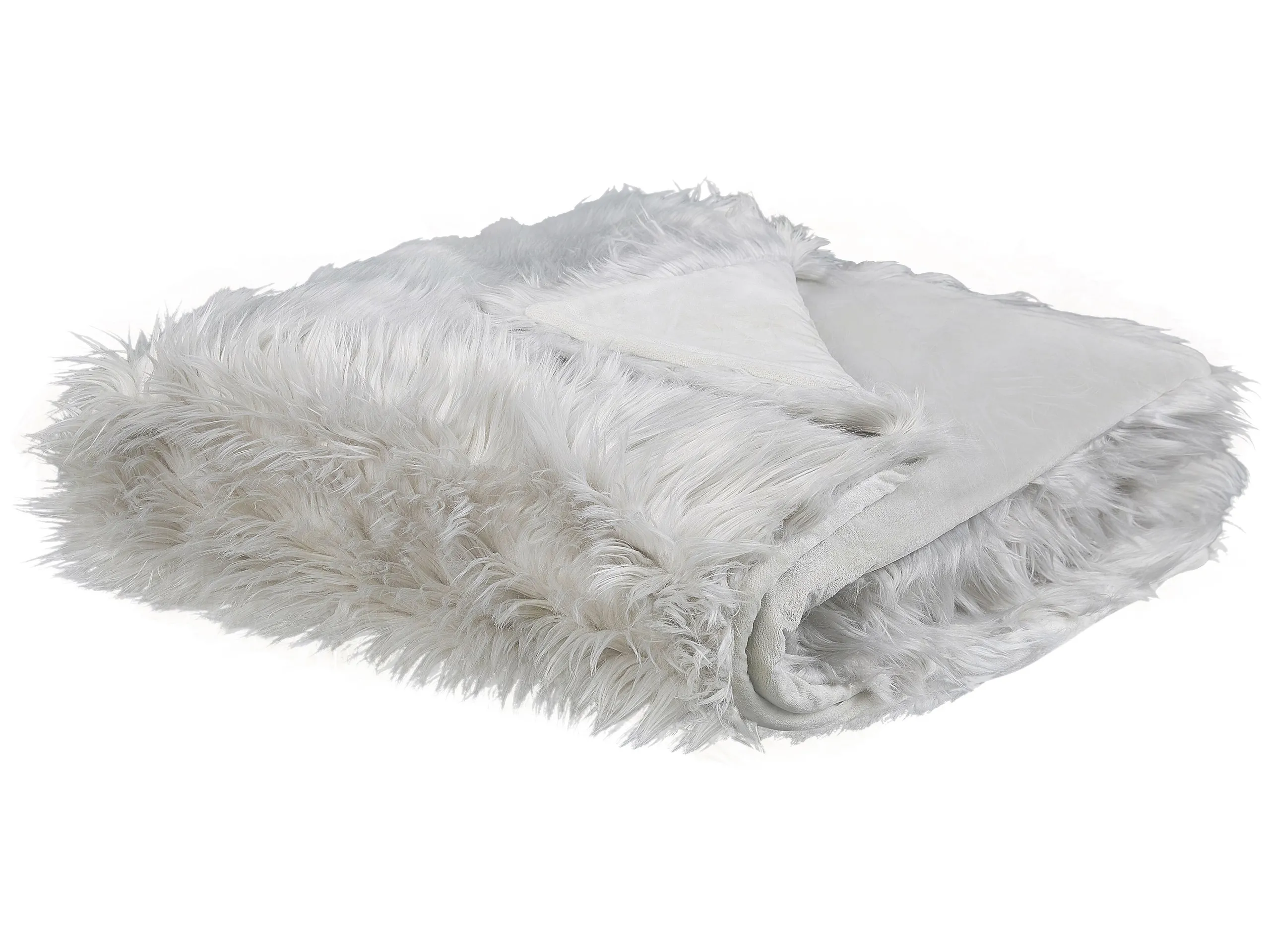 Bedspread DELICE 200 x 220 cm Light Grey