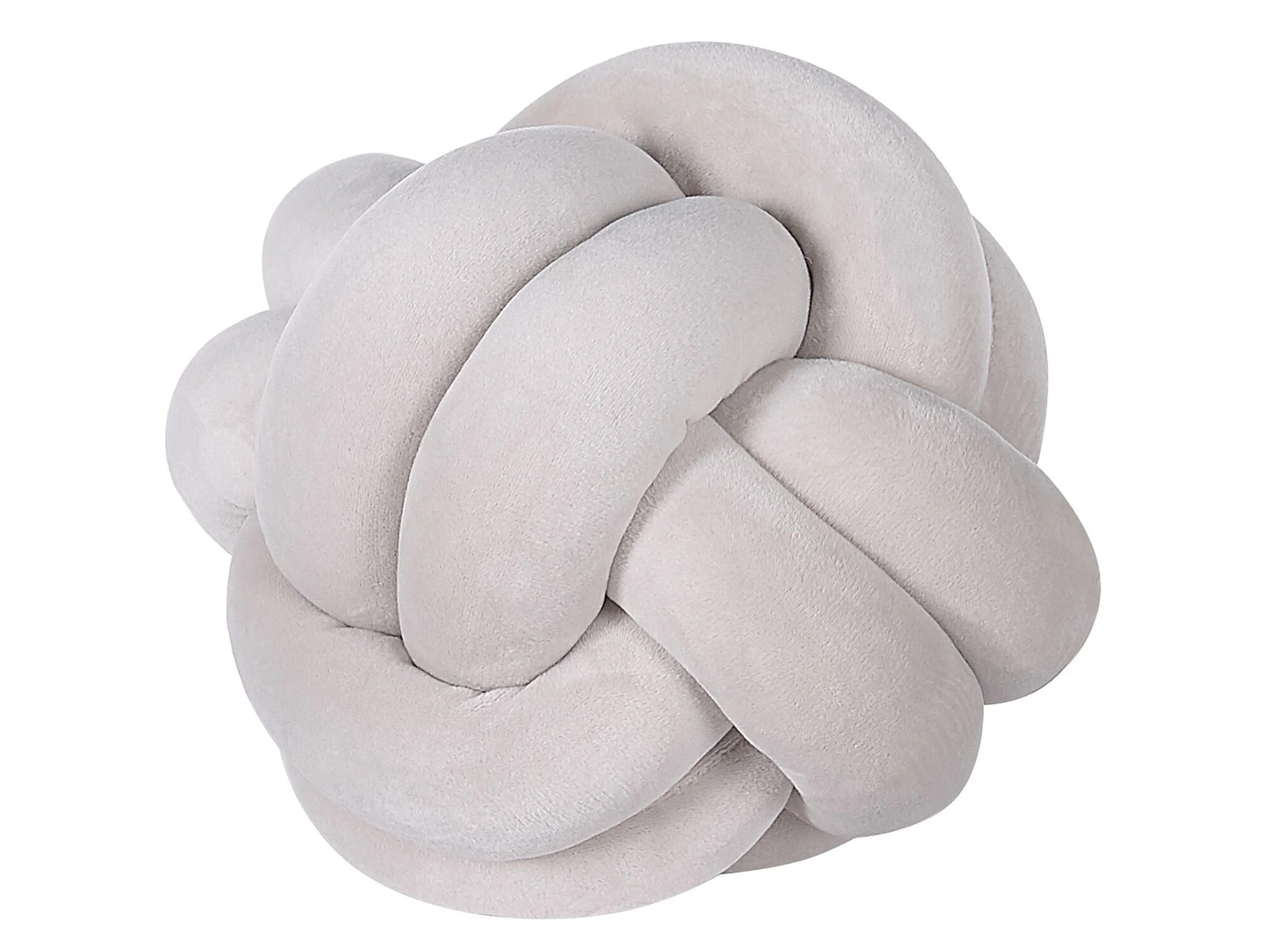 Cojín decorativo MALNI Terciopelo 20 x 20 cm Gris claro Liso