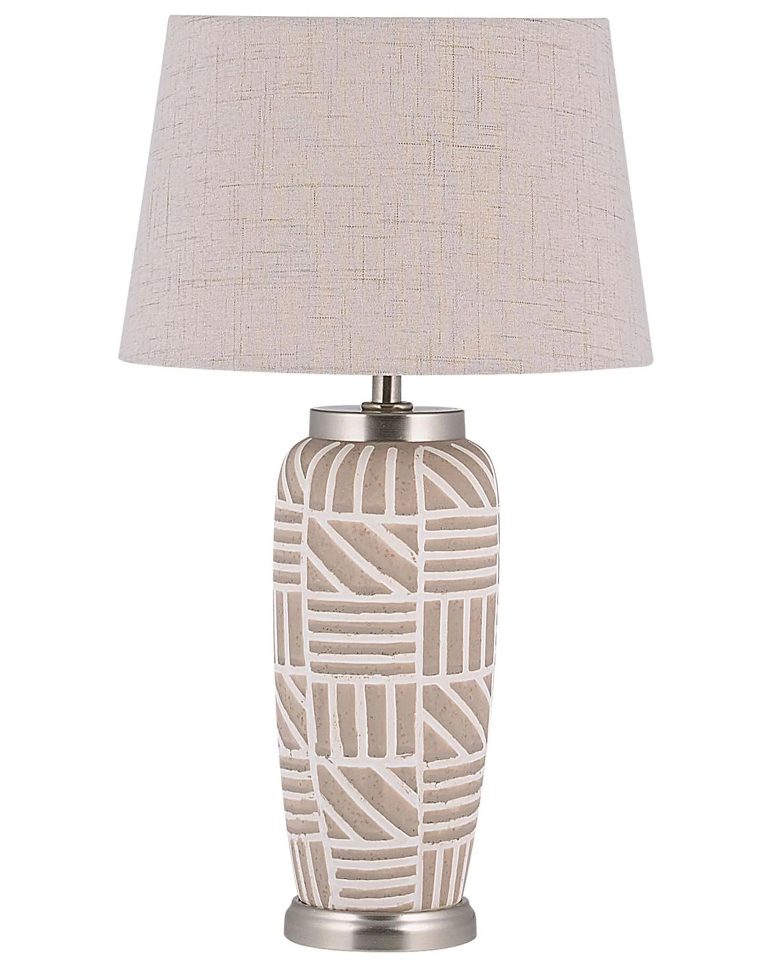 Table Lamp TRAISEN Ceramic Beige