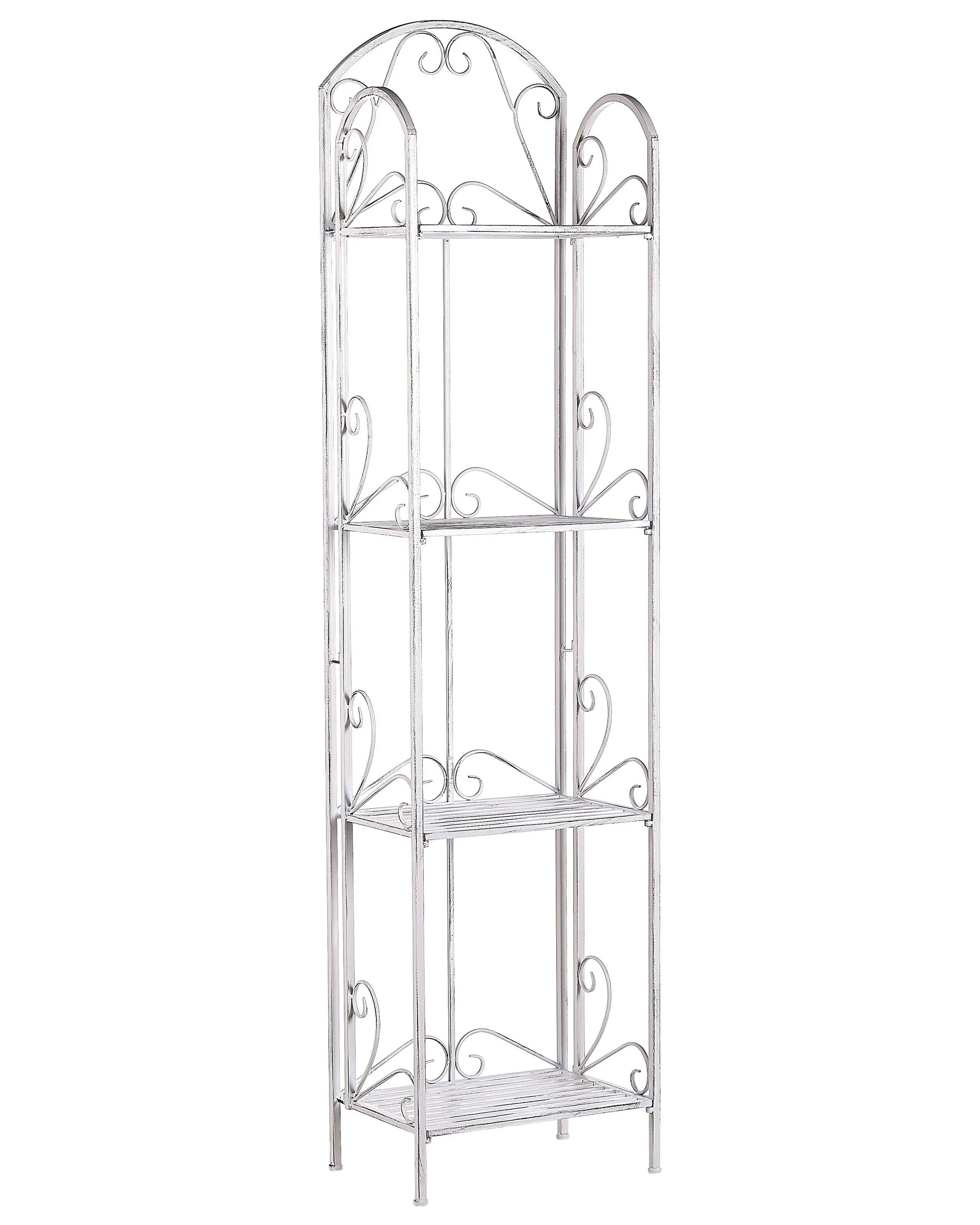 Shelving Unit VALDIVIA Metal 166 cm 40 cm White