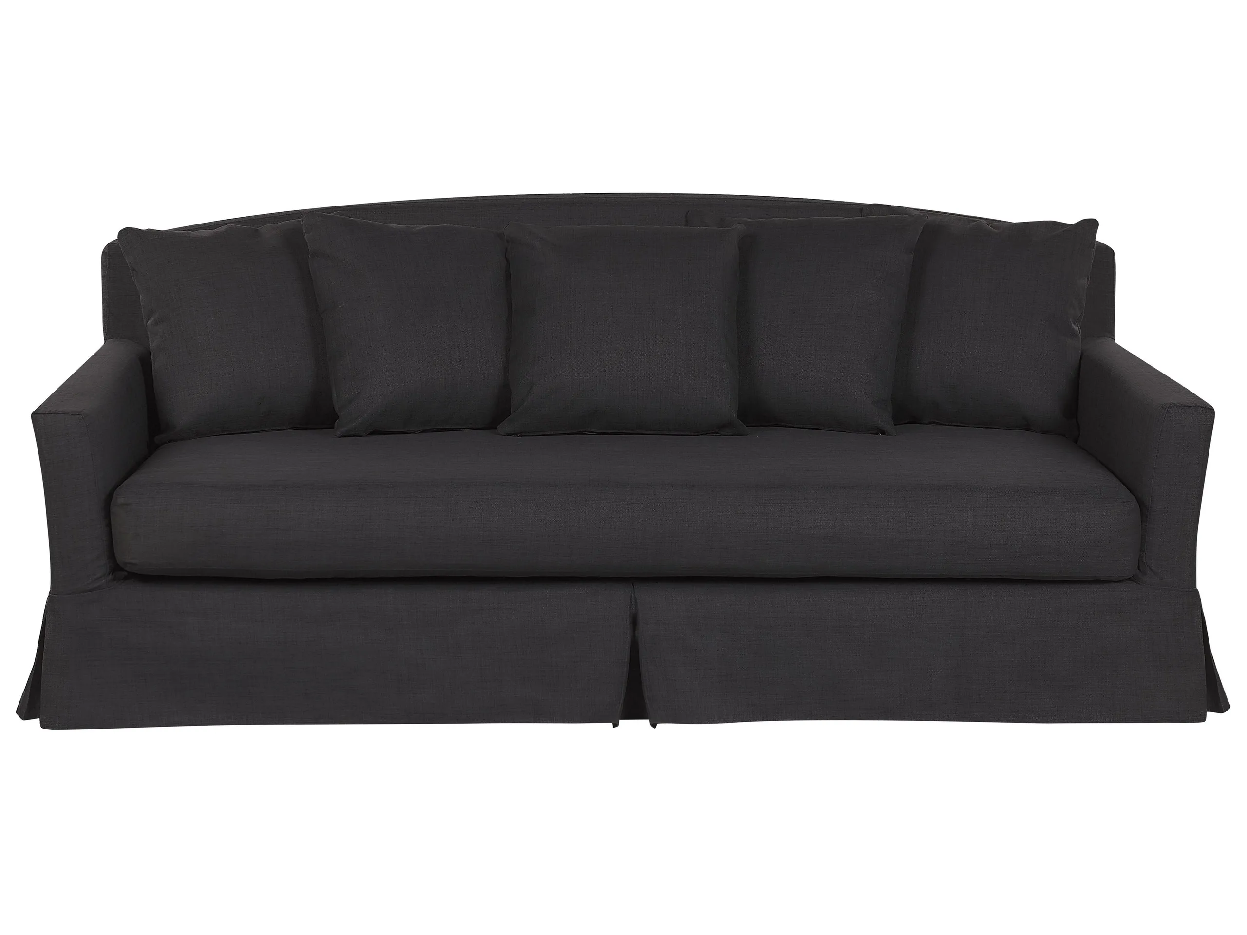 Sofa 3 Seater GILJA Fabric Black