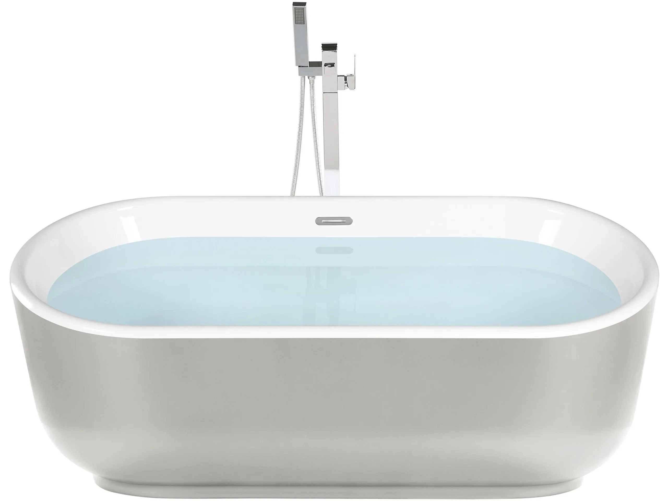 Bañera independiente PINEL 170 x 80 cm Plateado