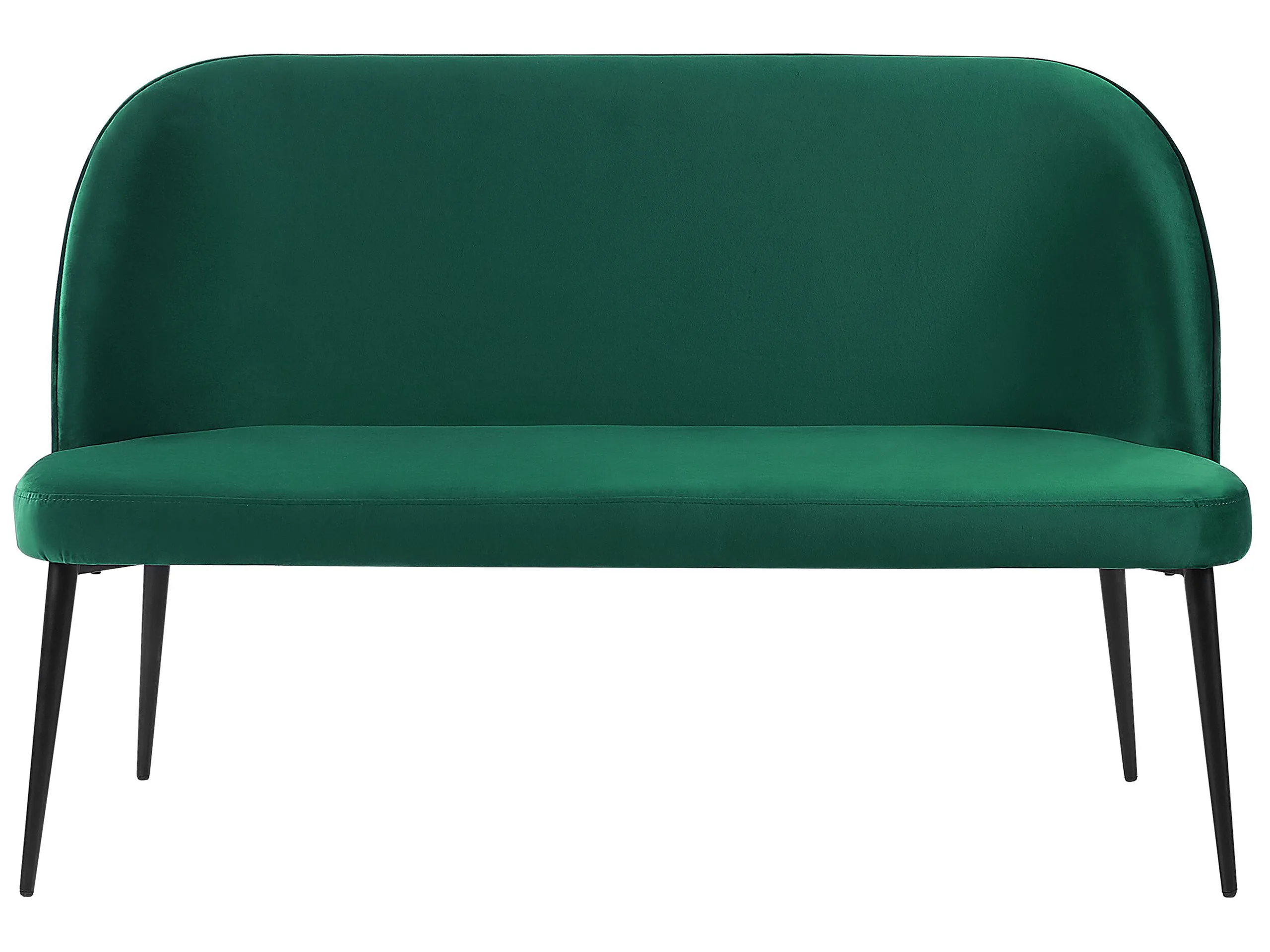 Dining Bench 2 Seater OSBY Velvet Dark Green