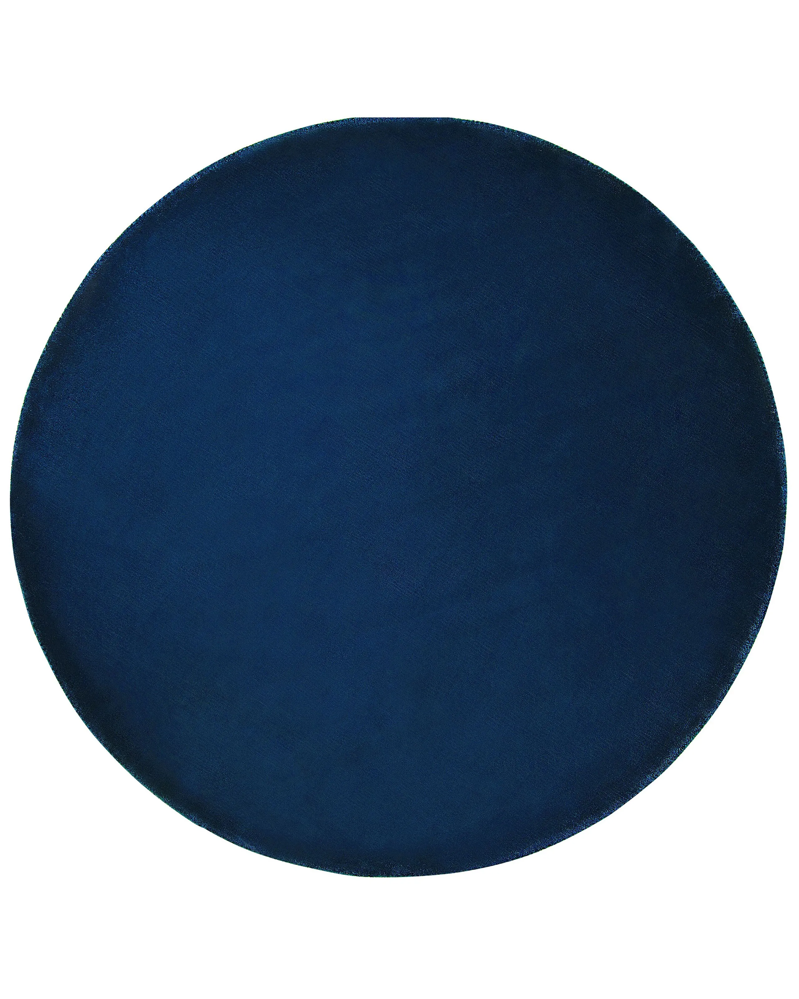 Alfombra GESI II Azul marino ø 140 cm Viscosa