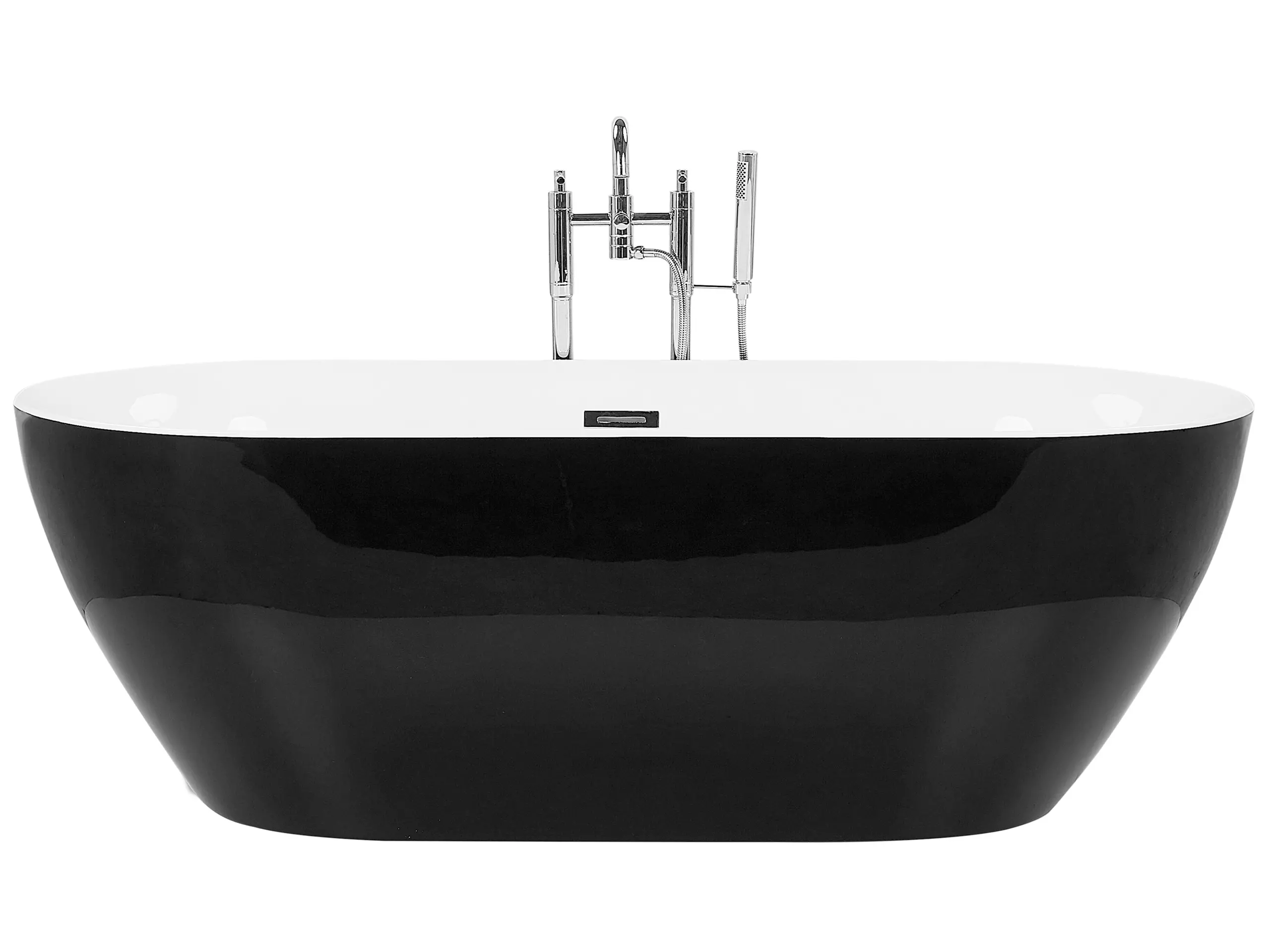 Bañera independiente CARRERA 180 x 80 cm Negro