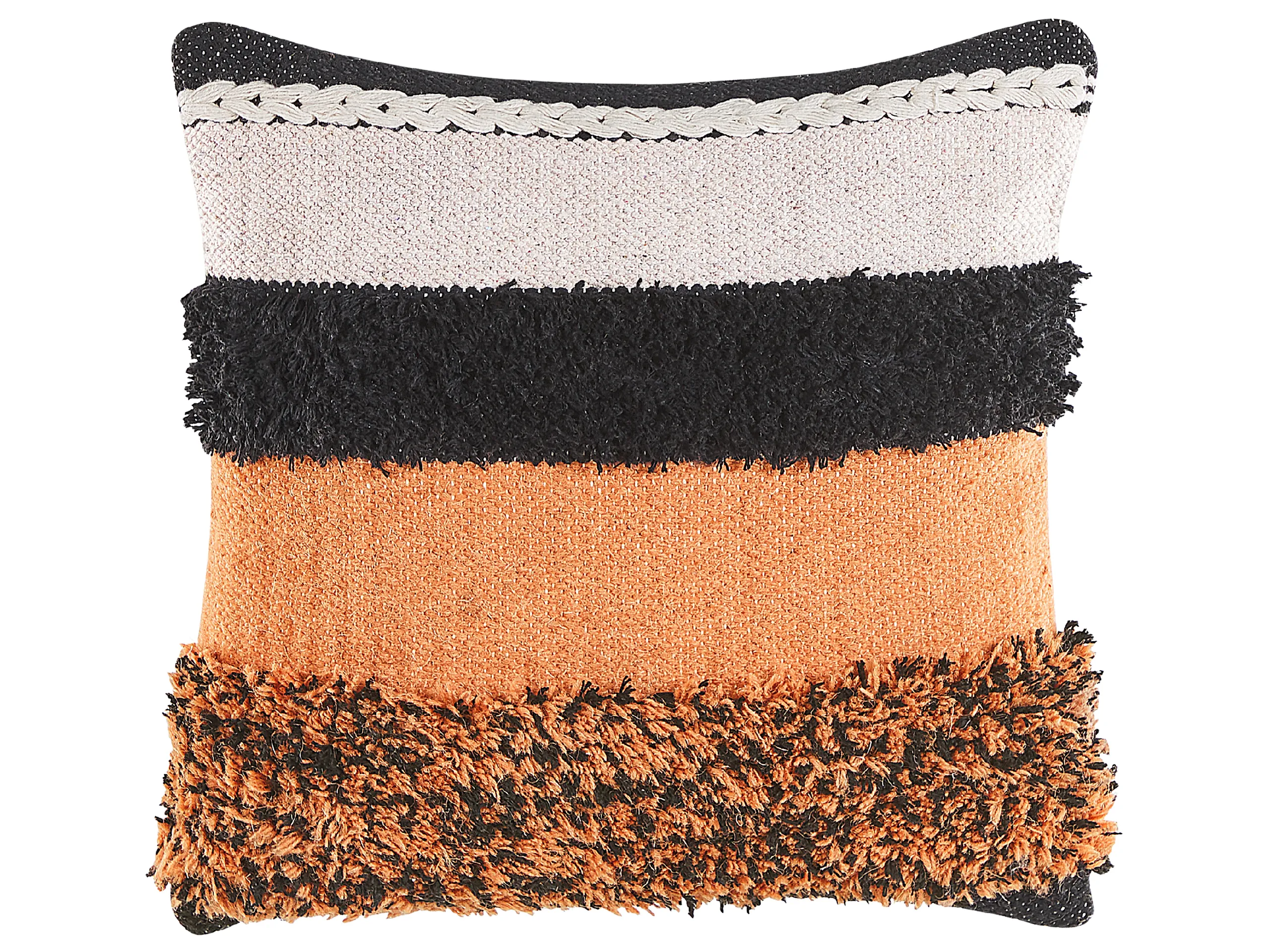 Cojín decorativo MIHALGAZI Algodón 45 x 45 cm Multicolor A rayas