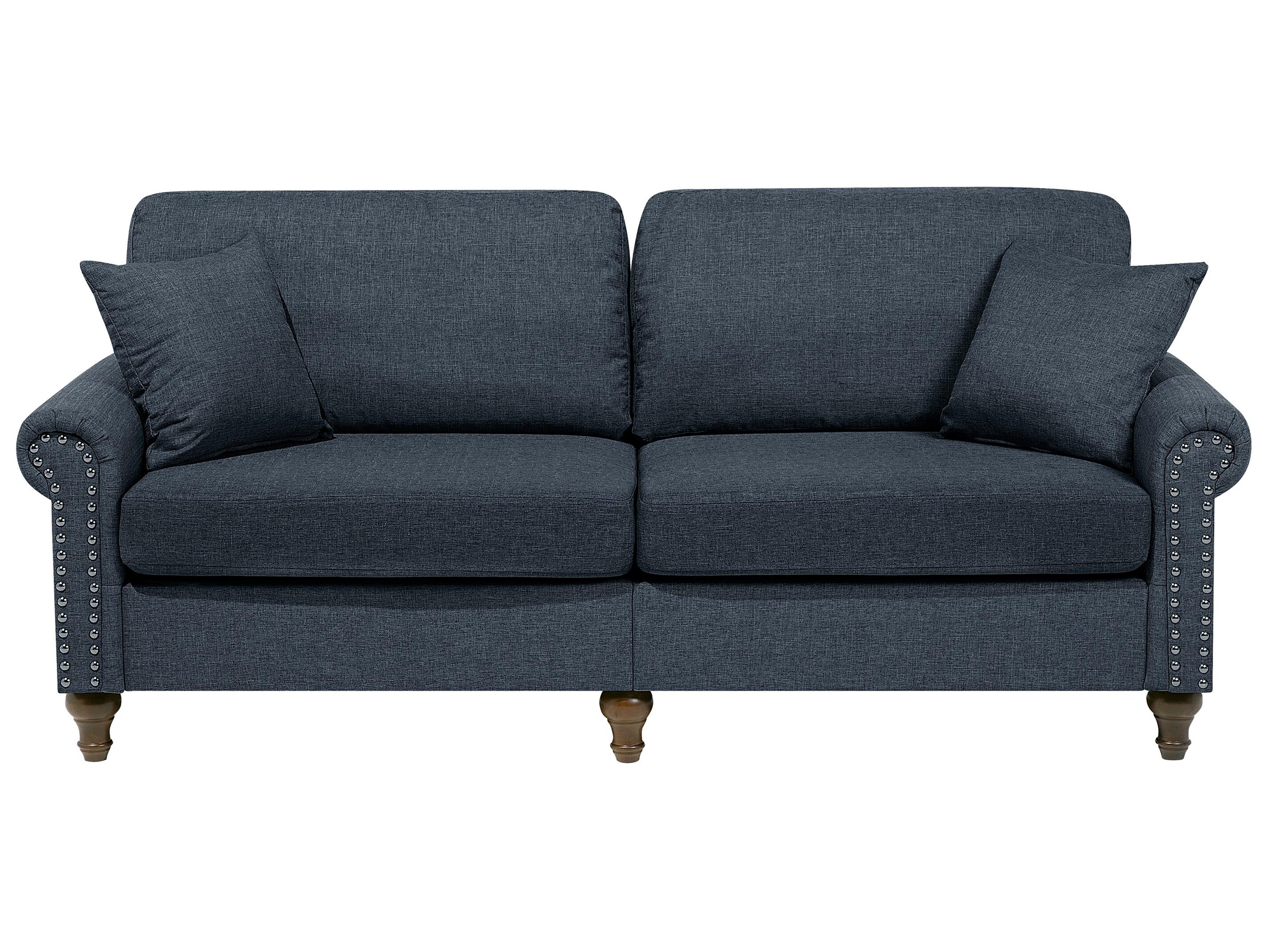 Sofa 3 Seater OTRA Fabric Dark Grey