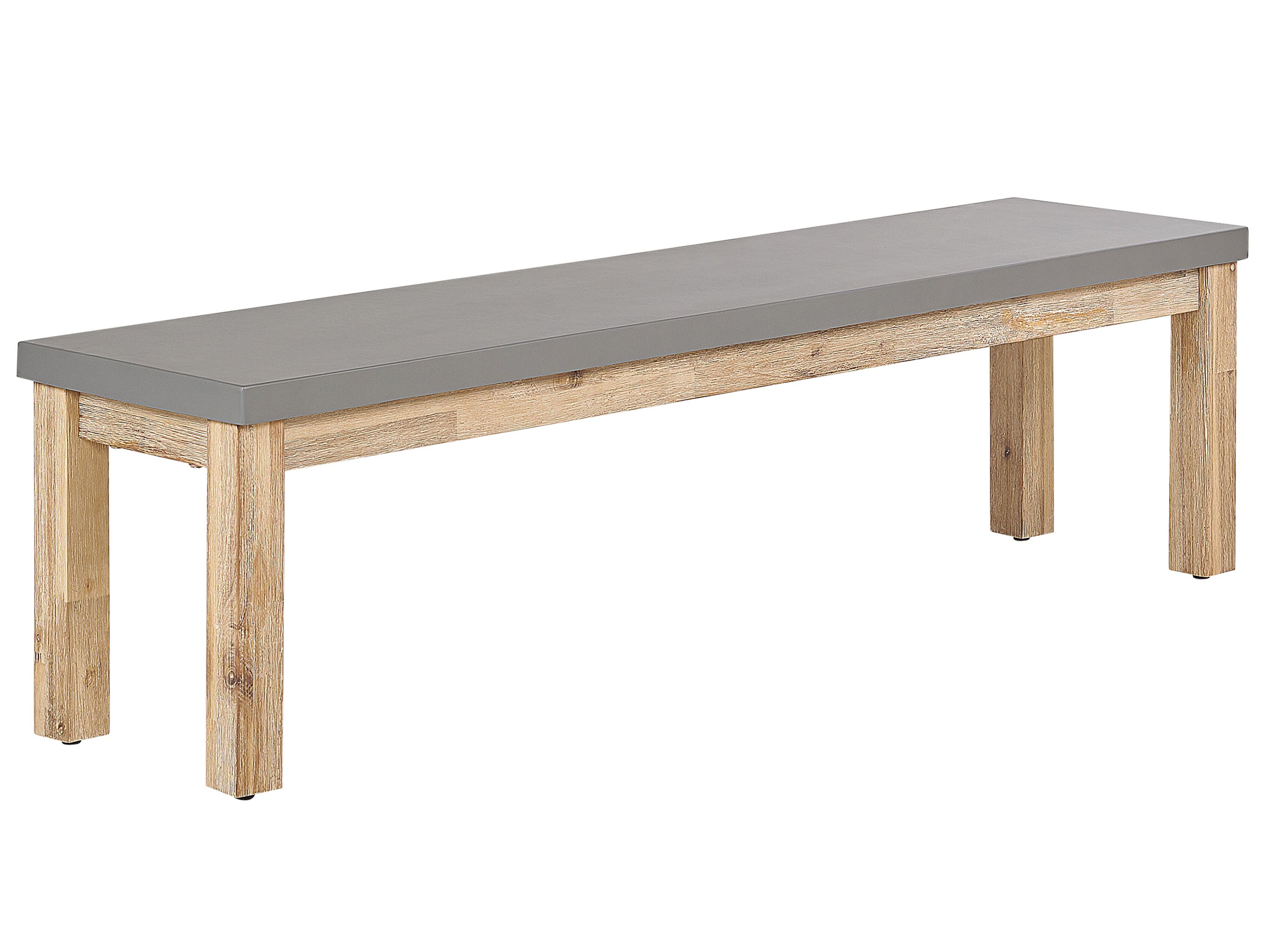 Banco de jardín OSTUNI 160 cm Cemento Gris