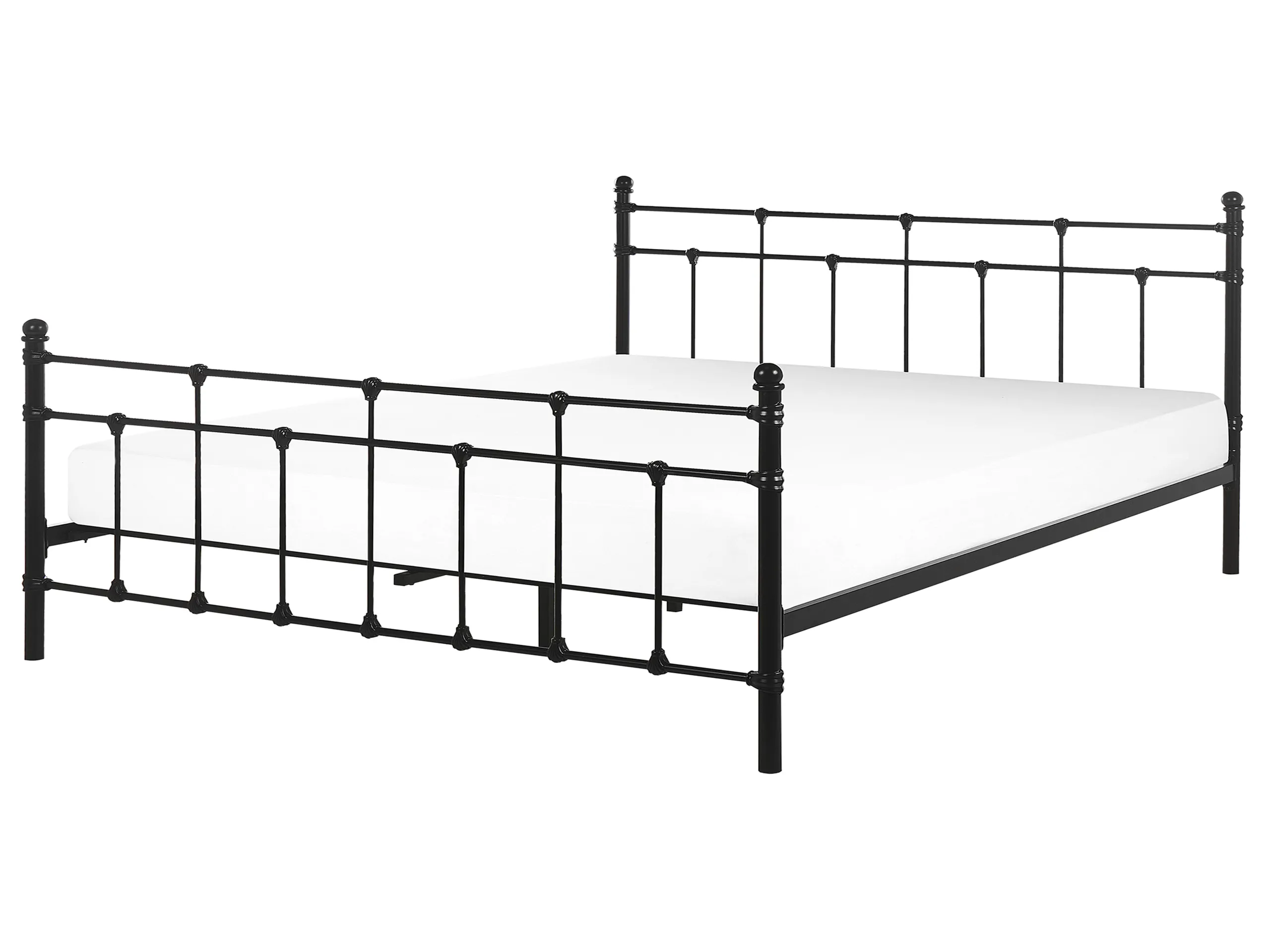 Cama Metal LYNX 160 x 200 cm Negro