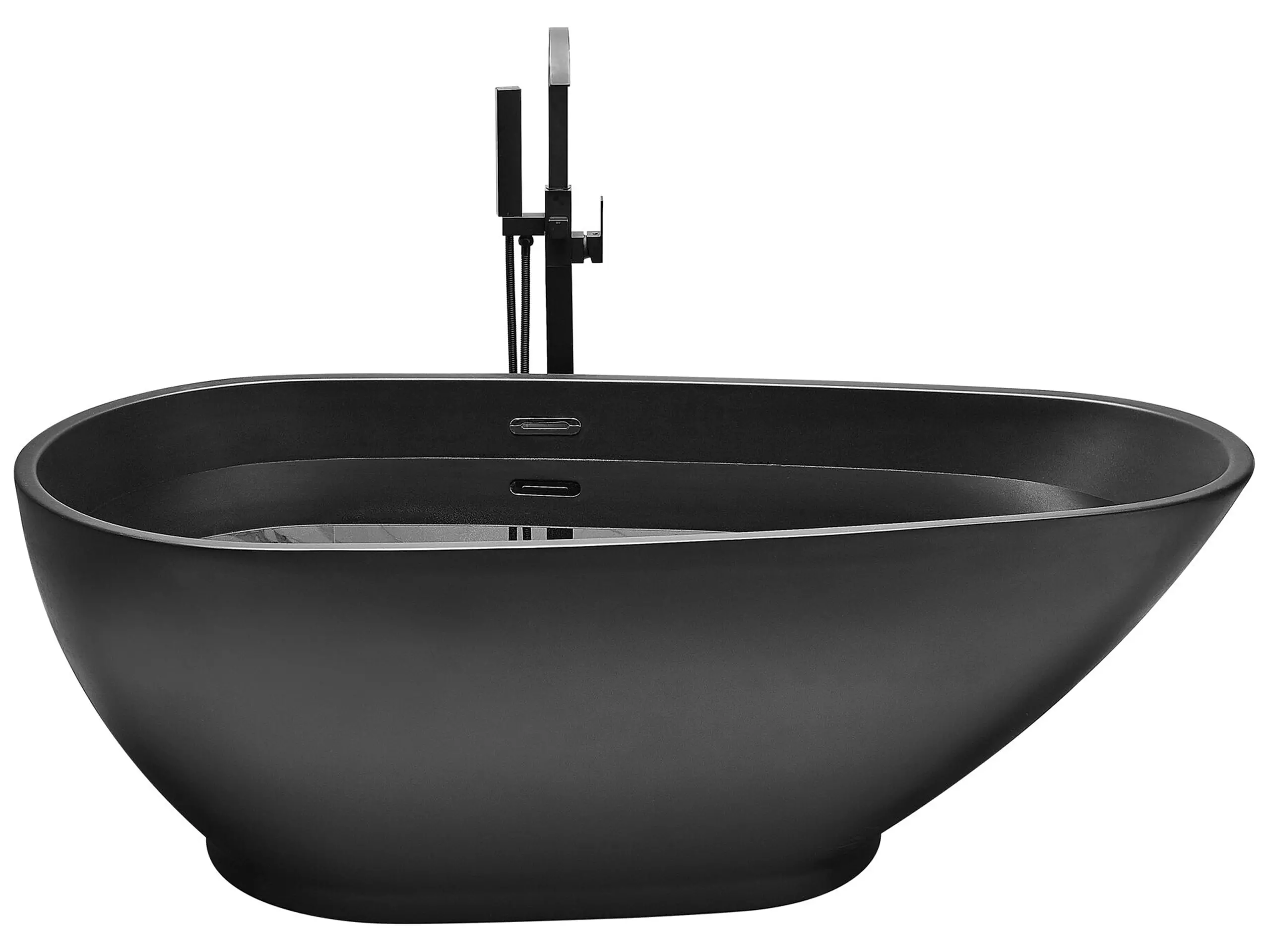 Bañera independiente GUIANA 173 x 82 cm Negro