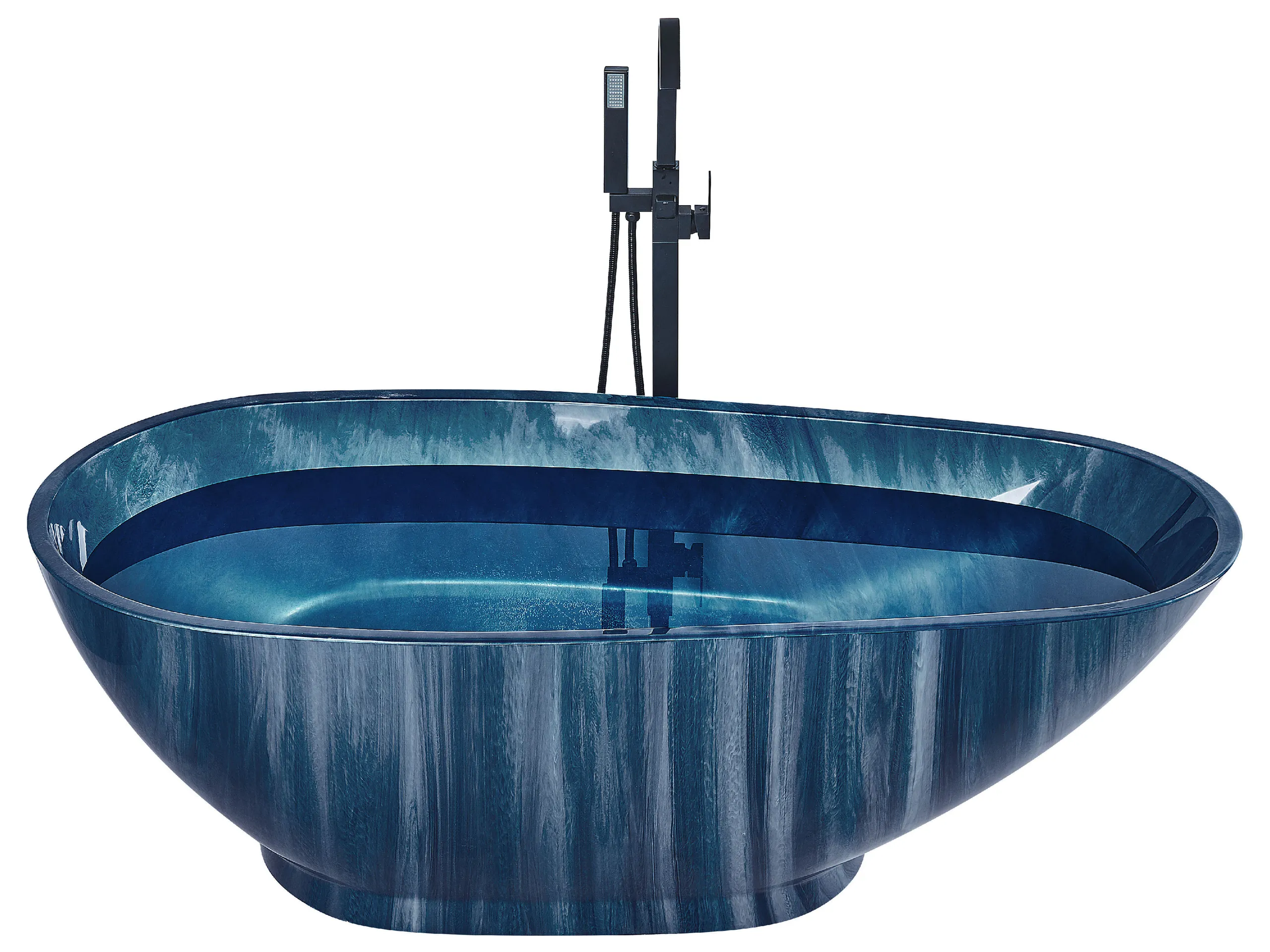 Bañera independiente RIOJA 170 x 80 cm Azul marino