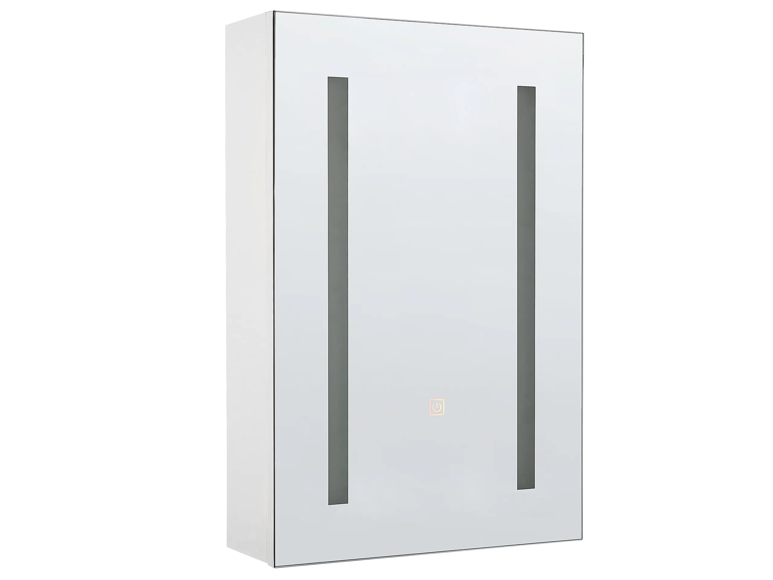 Armario con espejo de pared para baño LED CAMERON 40 cm 60 cm Blanco