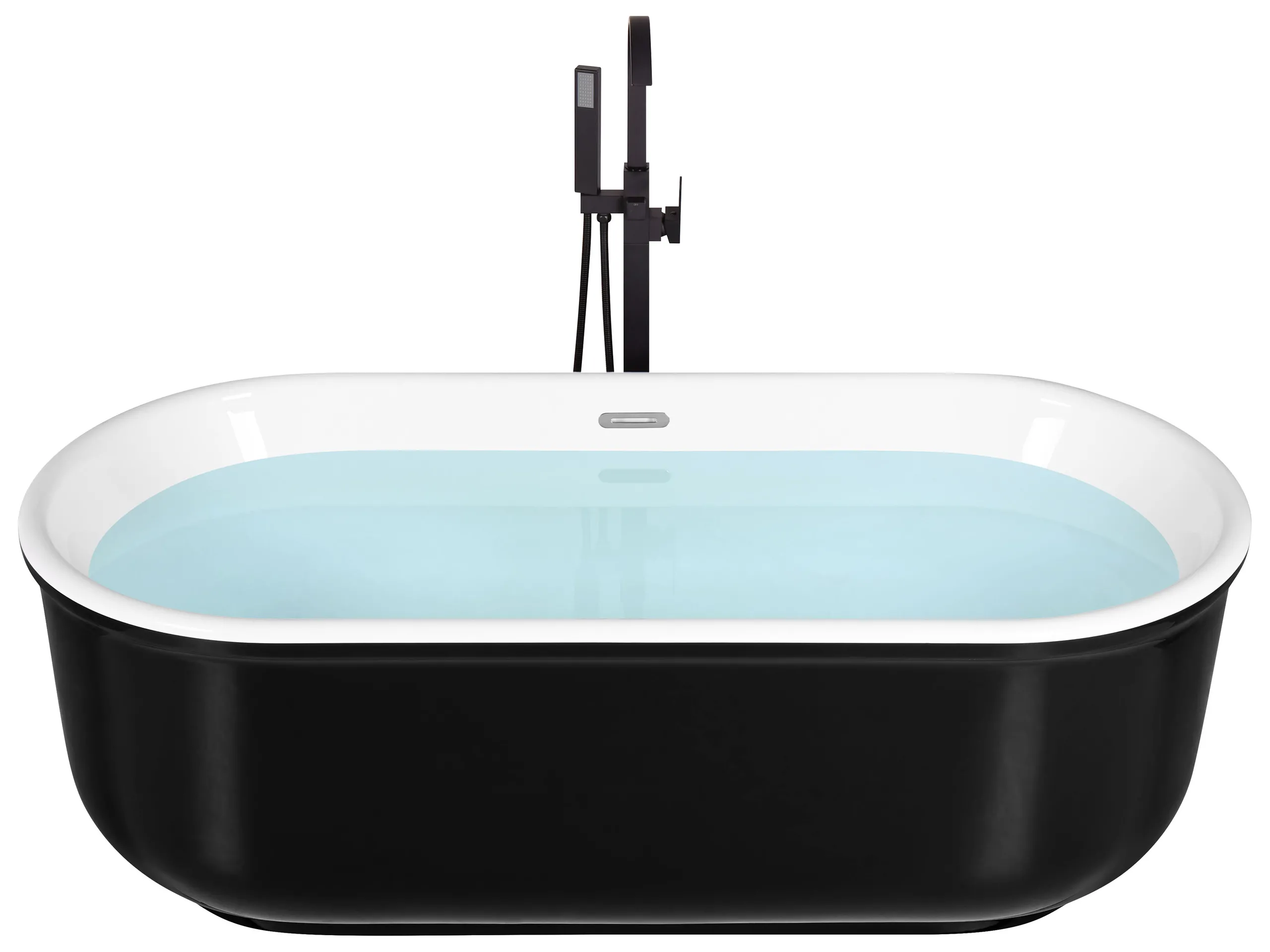 Bañera independiente PINEL 170 x 80 cm Negro