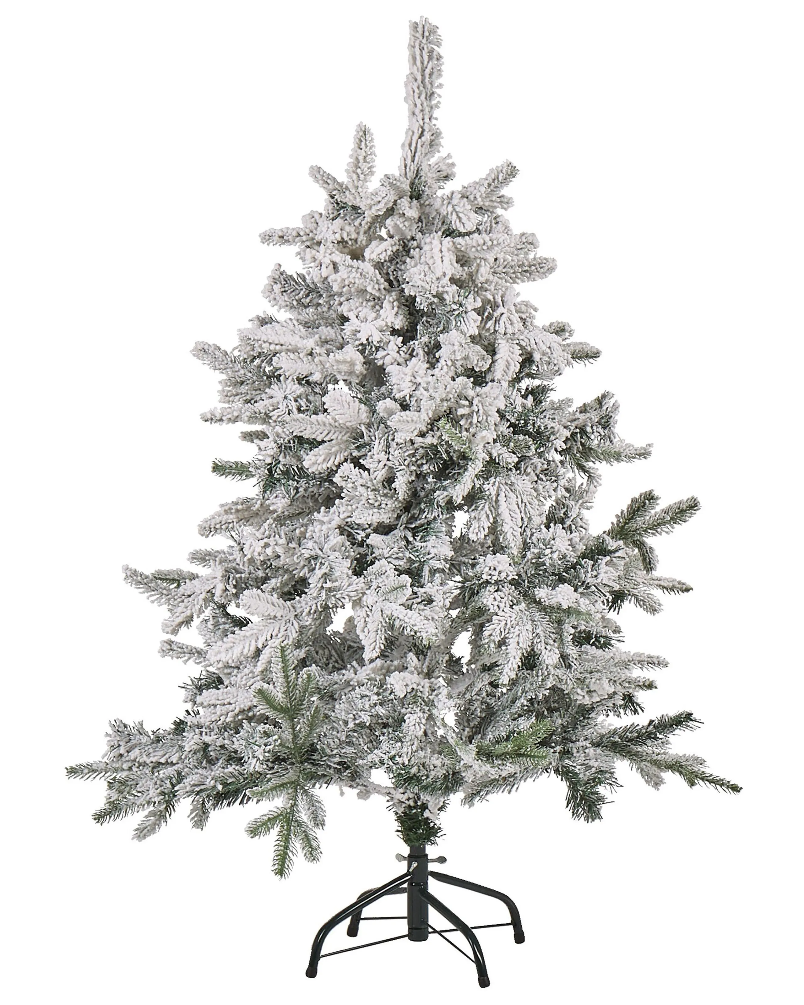 Árbol de Navidad nevado TOMICHI 120 cm Blanco