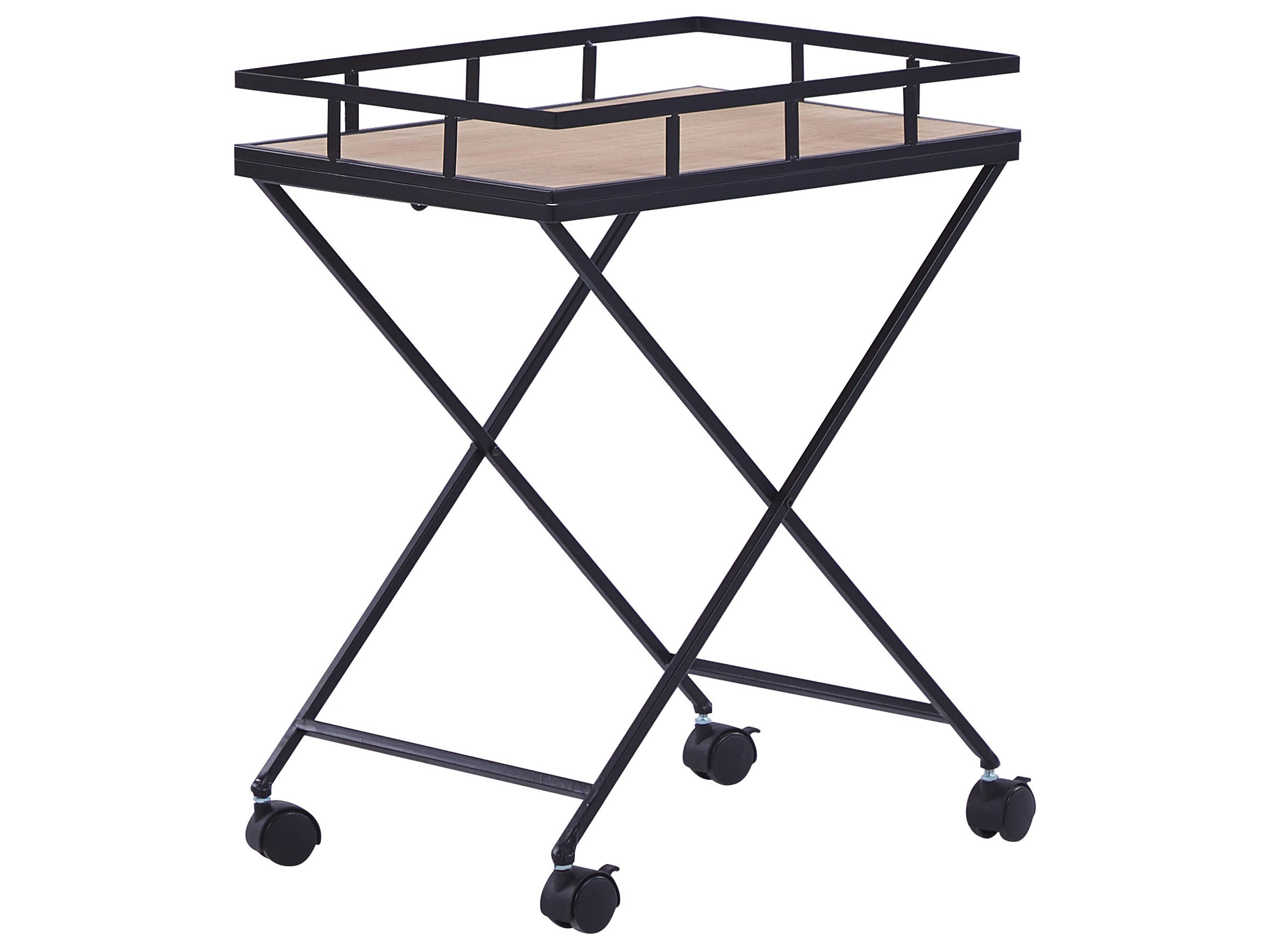 Carrito de cocina LEOTI Metal Negro