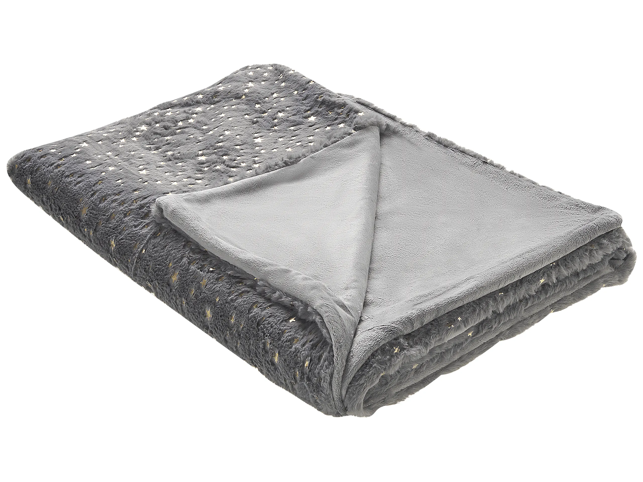 Blanket ALAZEYA 150 x 200 cm Grey