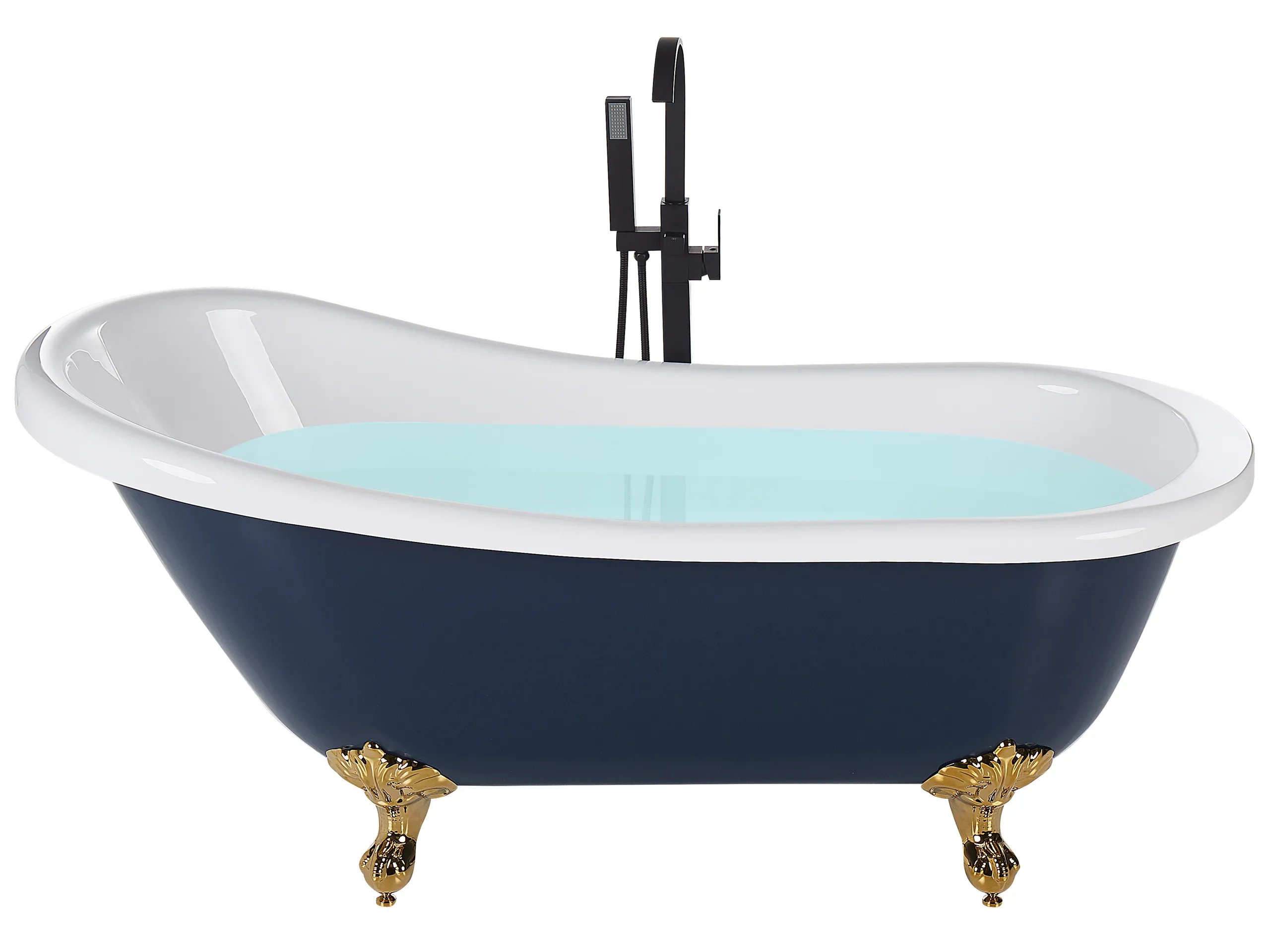 Bañera independiente CAYMAN 170 x 76 cm Azul