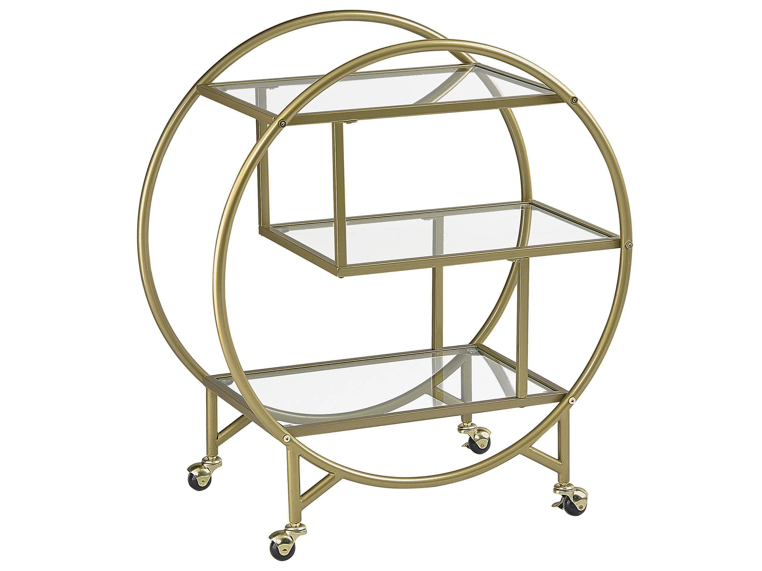 Carrito de cocina COLTON Metal Dorado