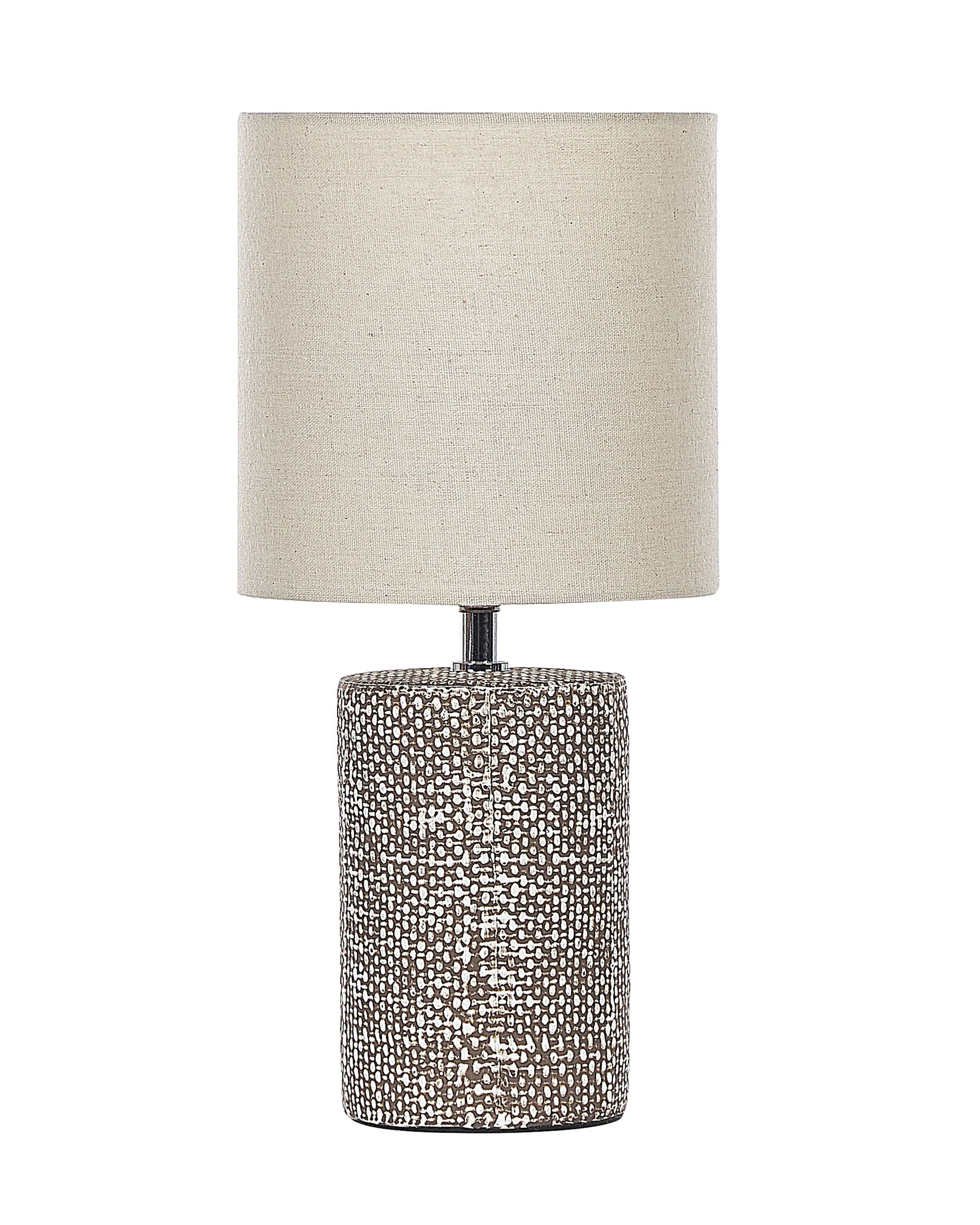 Table Lamp IDER Ceramic Brown