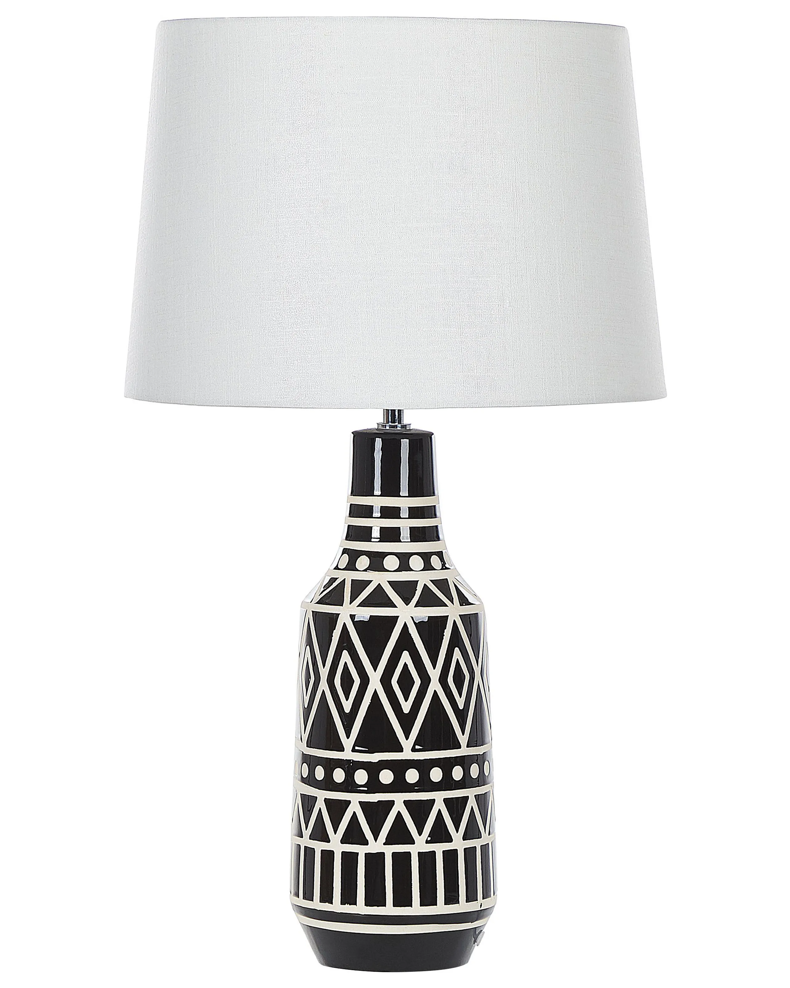 Table Lamp SHEBELLE Ceramic Black