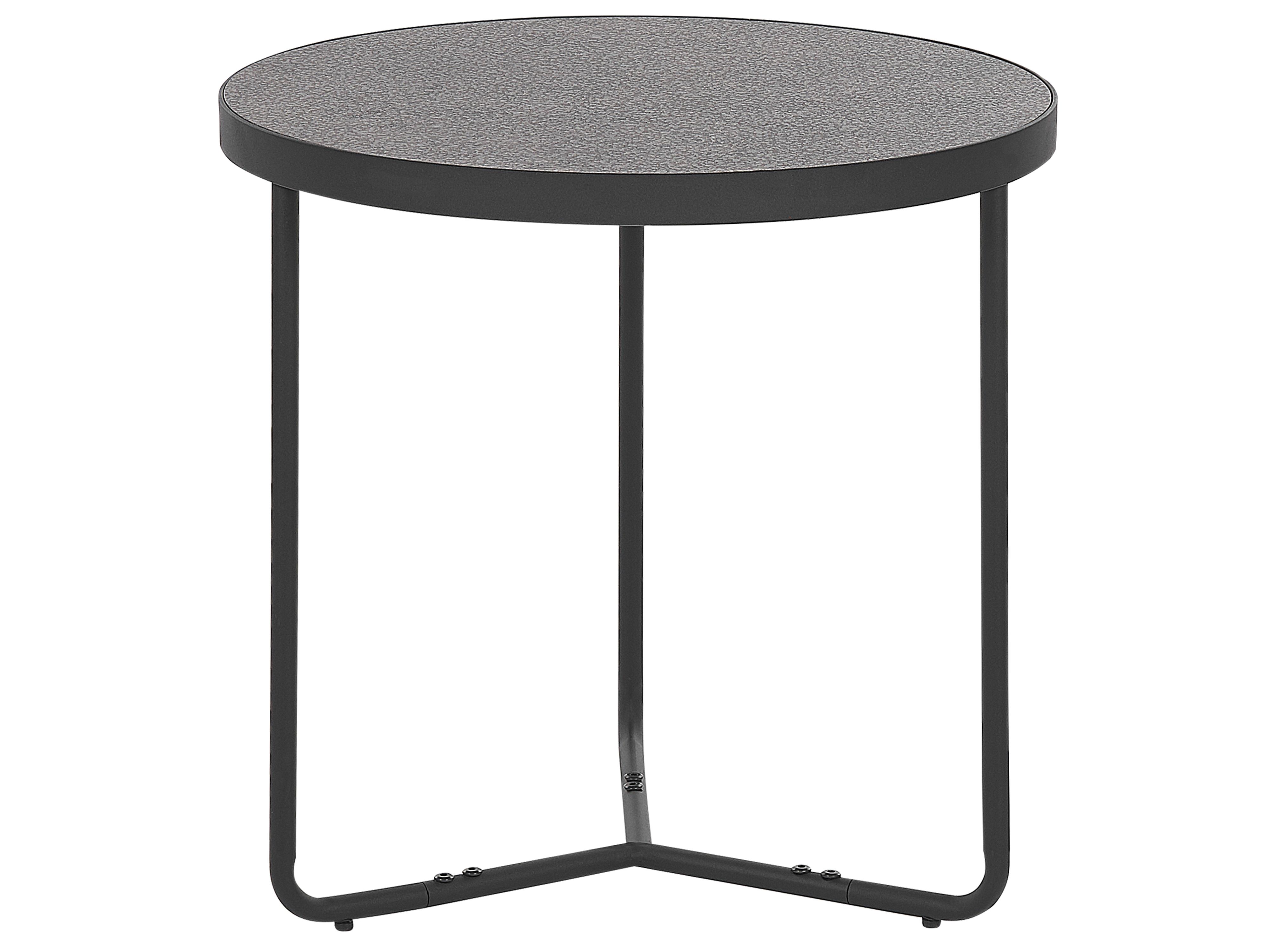 Side Table MELODY Grey Concrete Effect