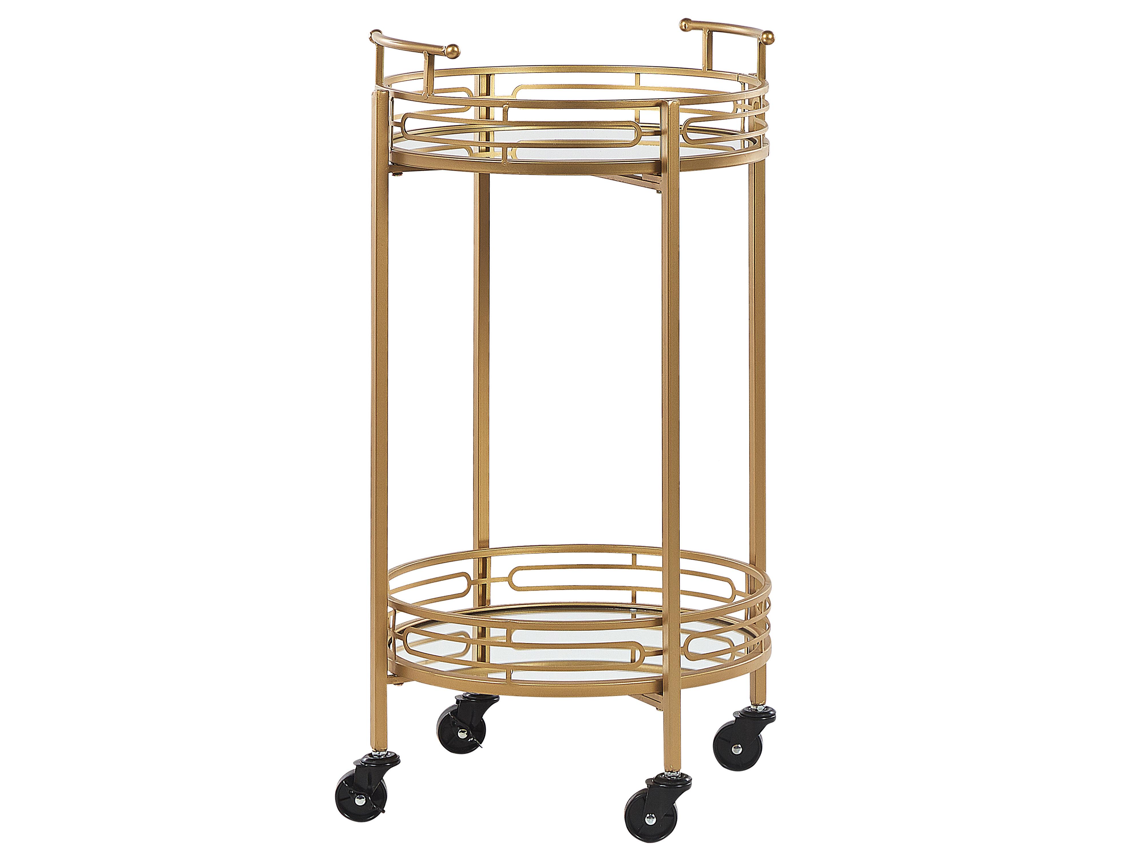 Carrito de cocina FARLEY Metal Dorado
