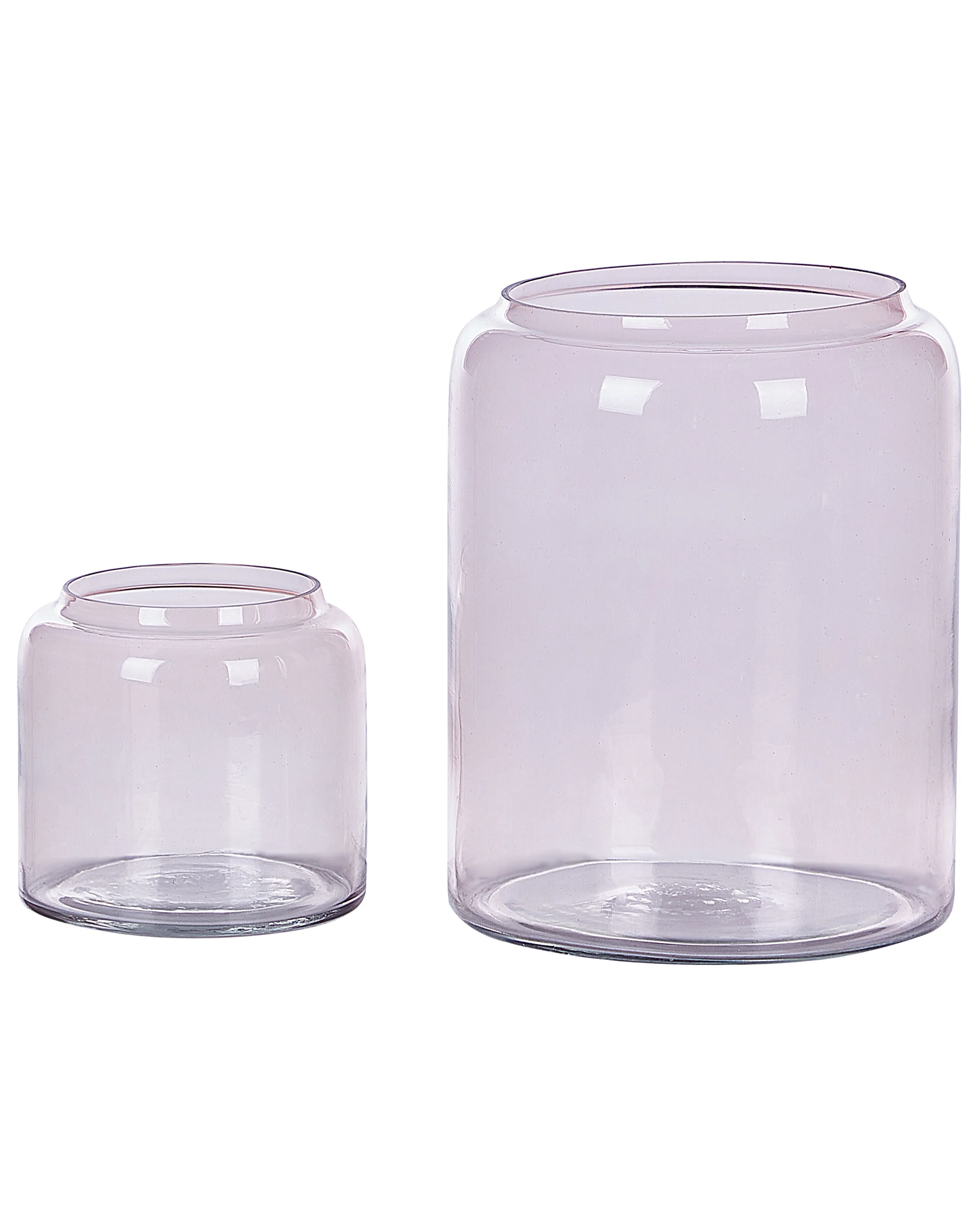 Jarrón decorativo RASAM Vidrio 20/11 cm Rosa pastel