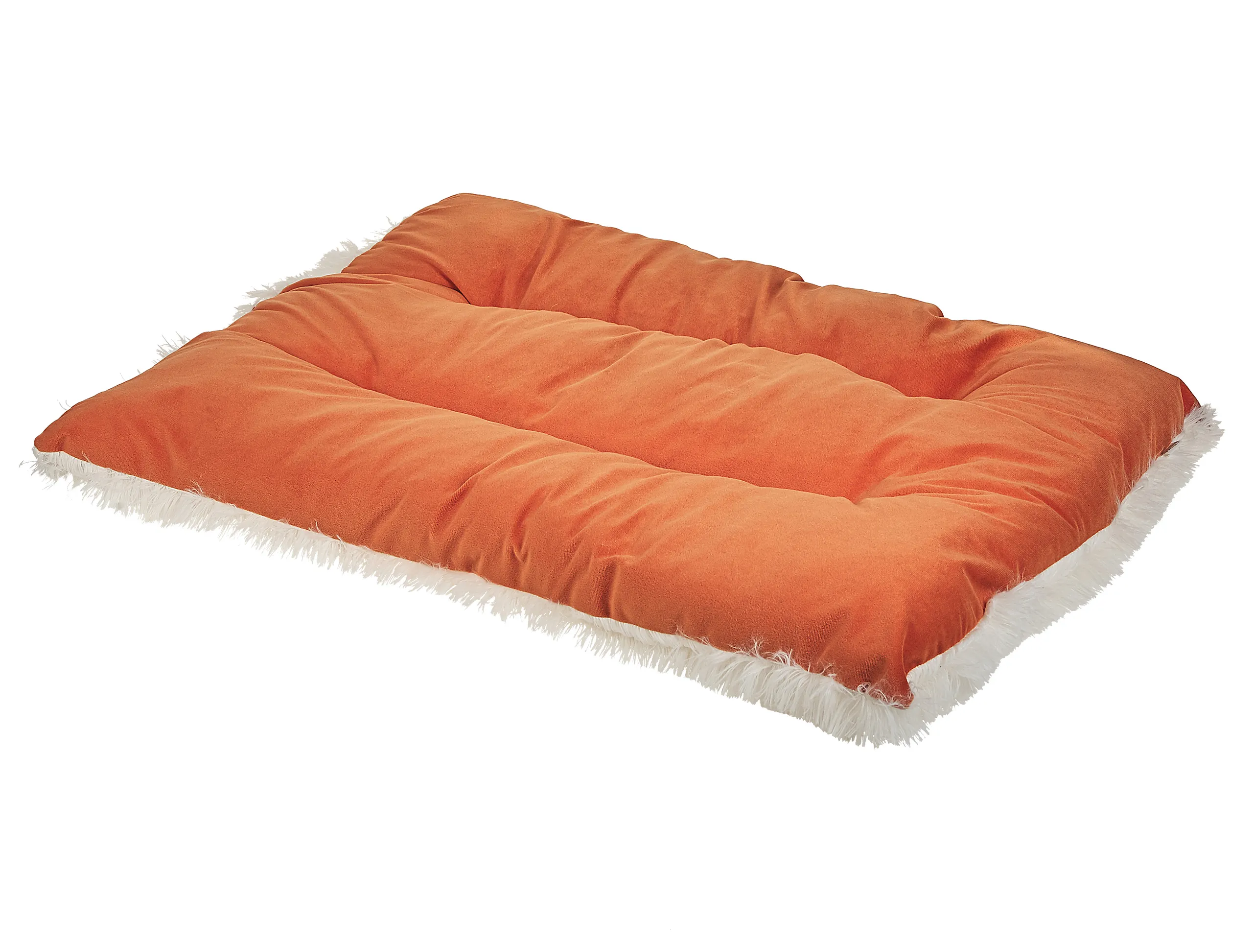 Cama para mascotas ERGANI Terciopelo Naranja