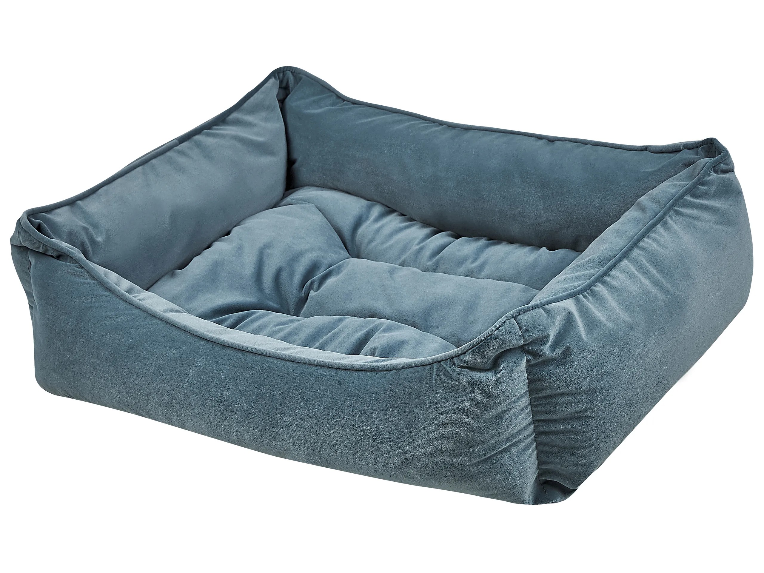 Cama para mascotas IZMIR Terciopelo Azul