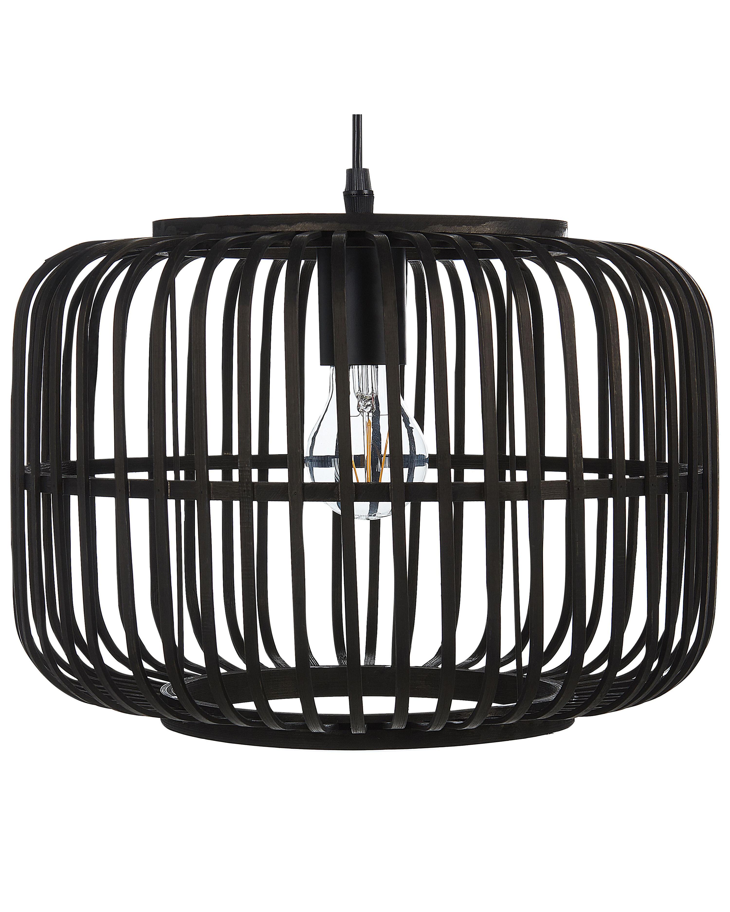 Pendant Lamp MACHEKE Bamboo Black