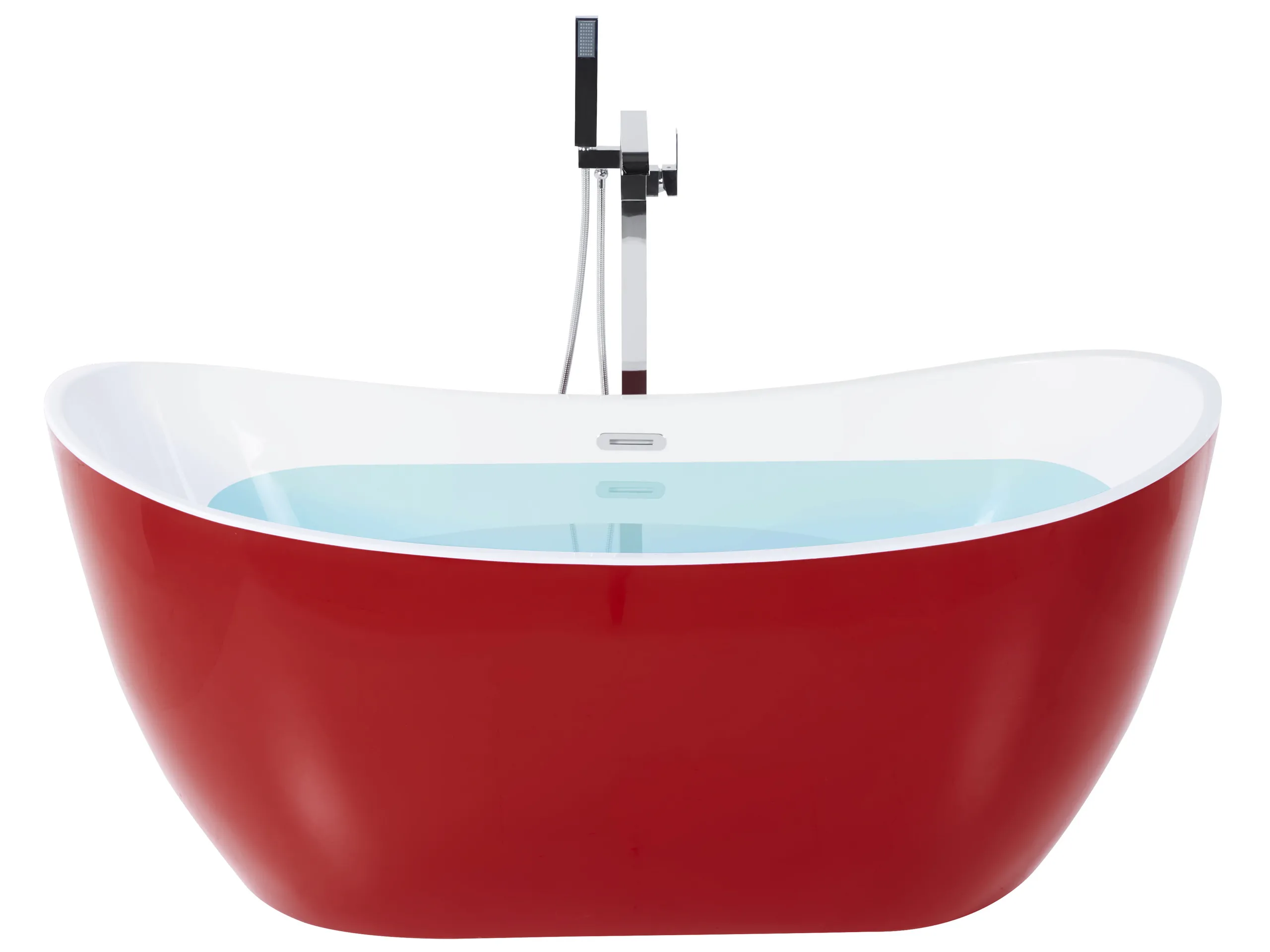Bañera independiente ANTIGUA 150 x 75 cm Rojo