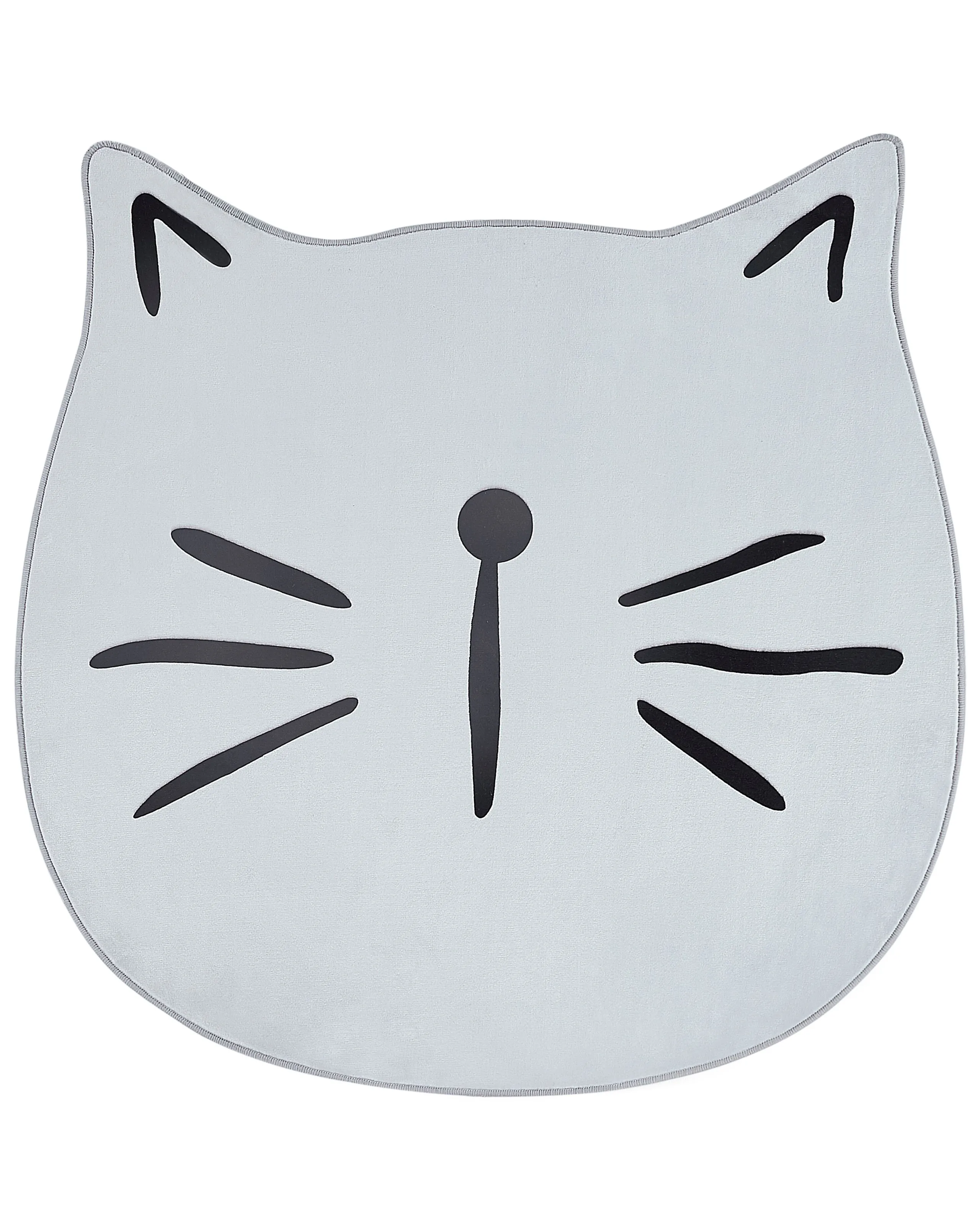 Alfombra infantil KITTY Gris ø 100 cm