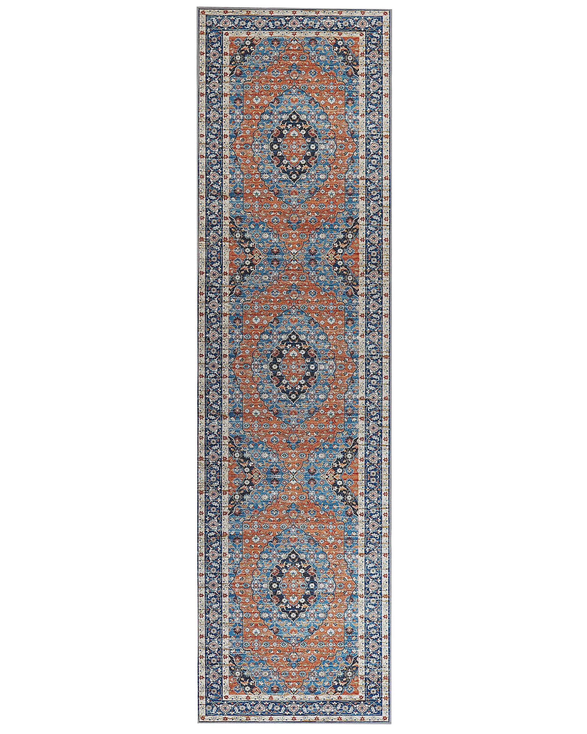 Alfombra MIDALAM Multicolor 80 x 300 cm
