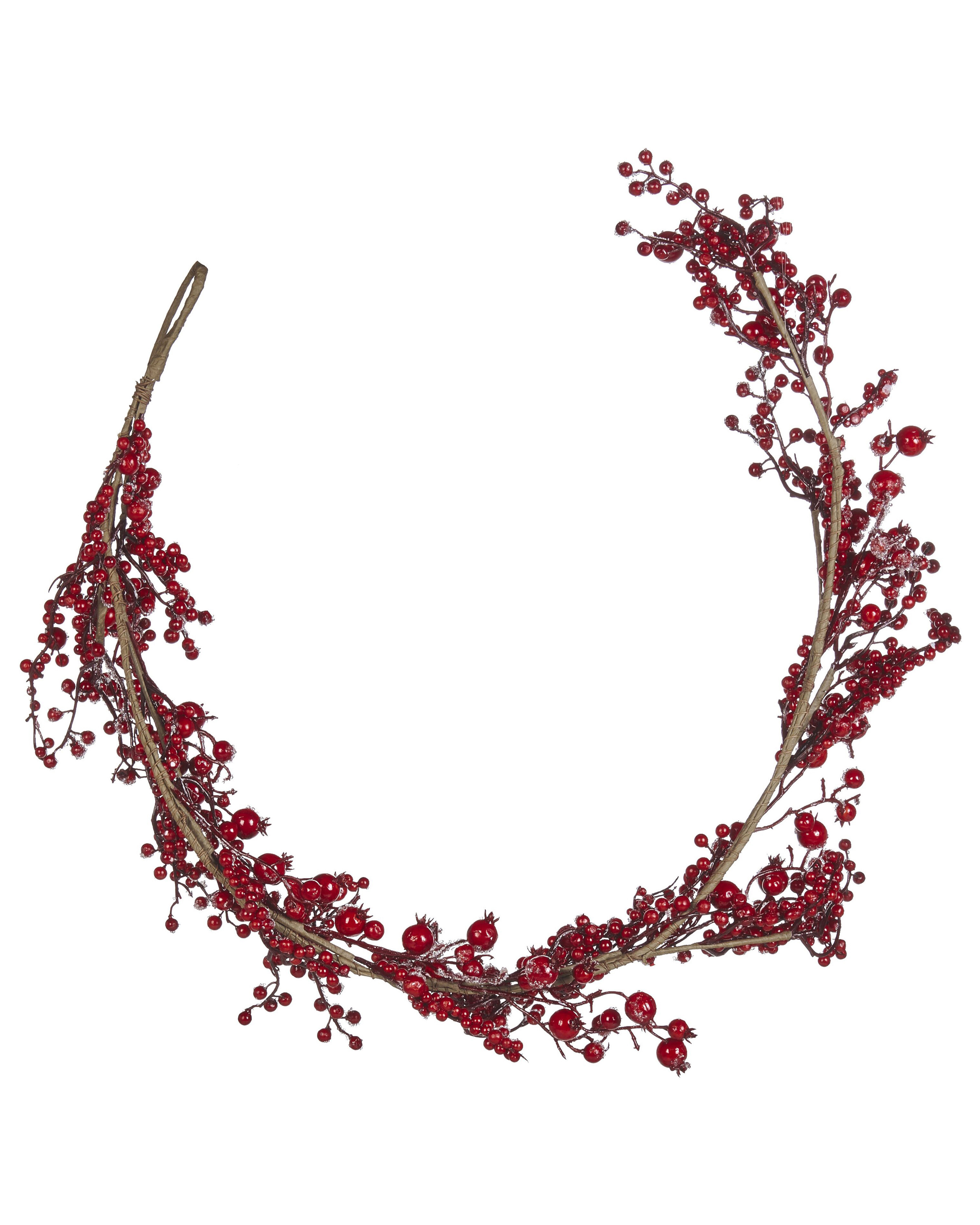 Christmas Garland TARIFA 150 cm Red