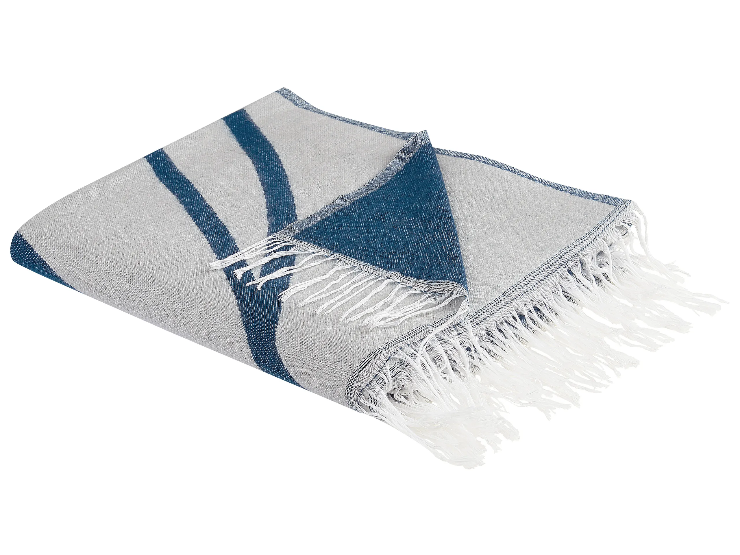 Blanket HAPREK 130 x 170 cm Blue