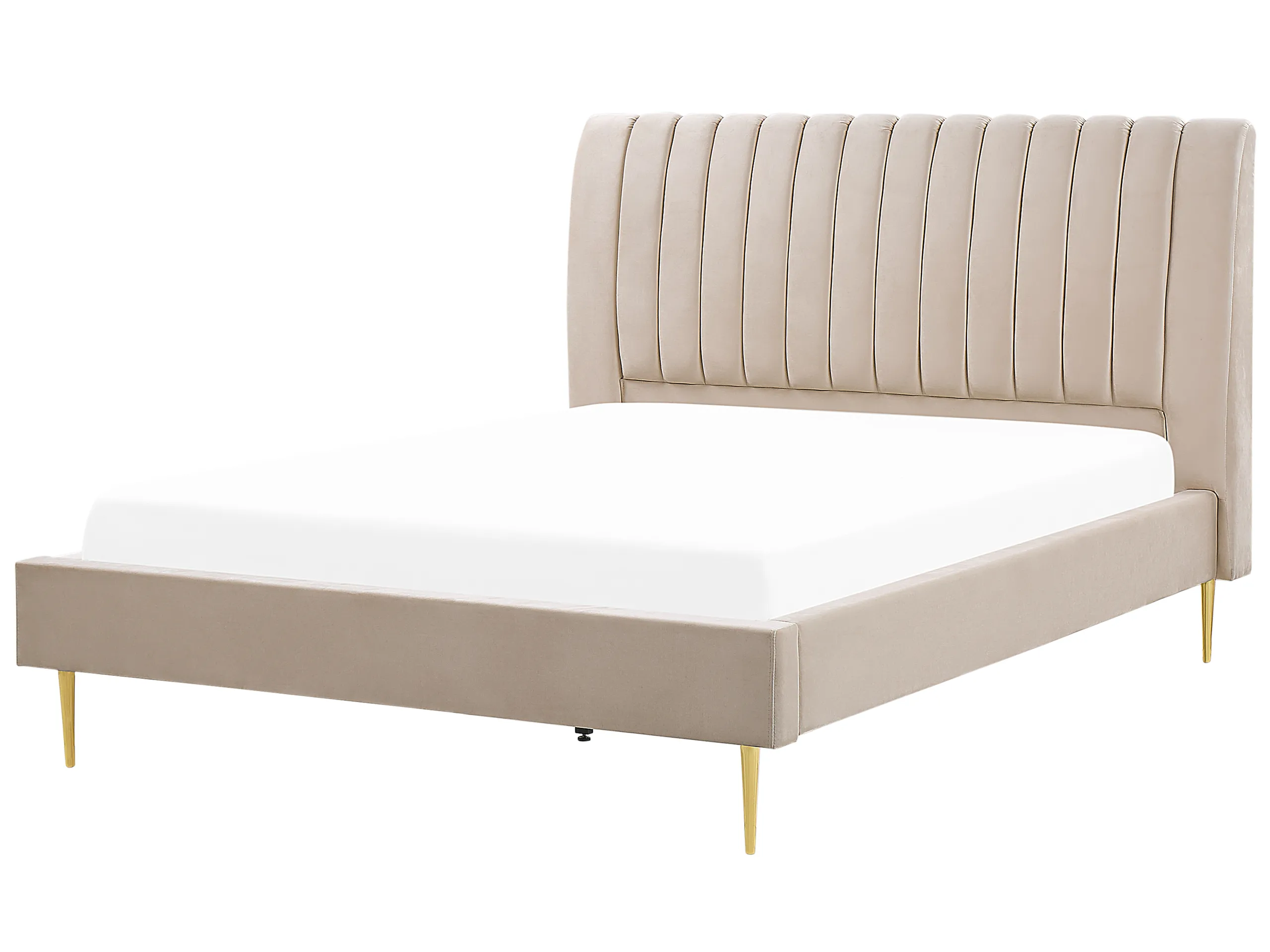Cama Terciopelo MARVILLE 180 x 200 cm Arena