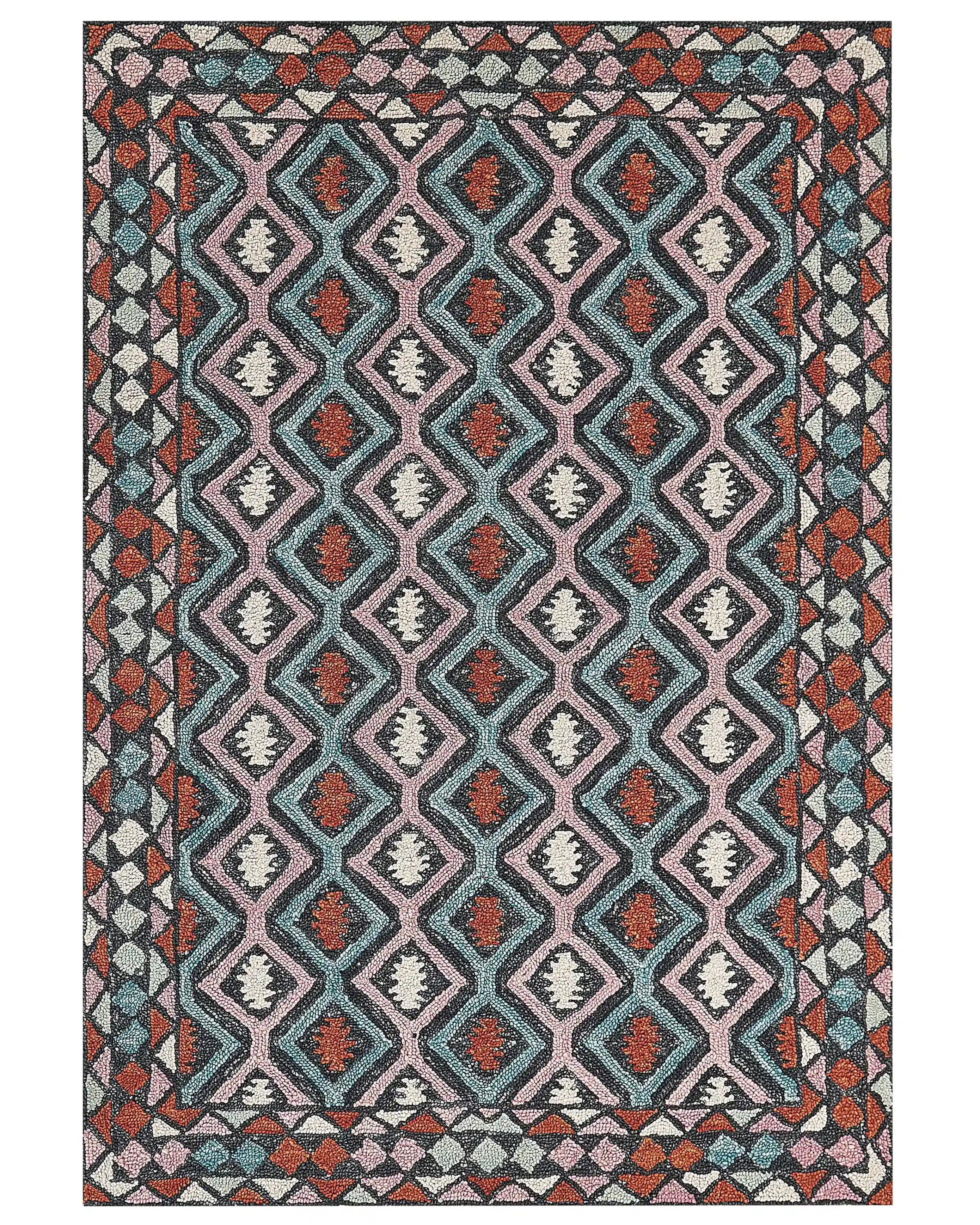 Alfombra HAYMANA Multicolor 160 x 230 cm Lana