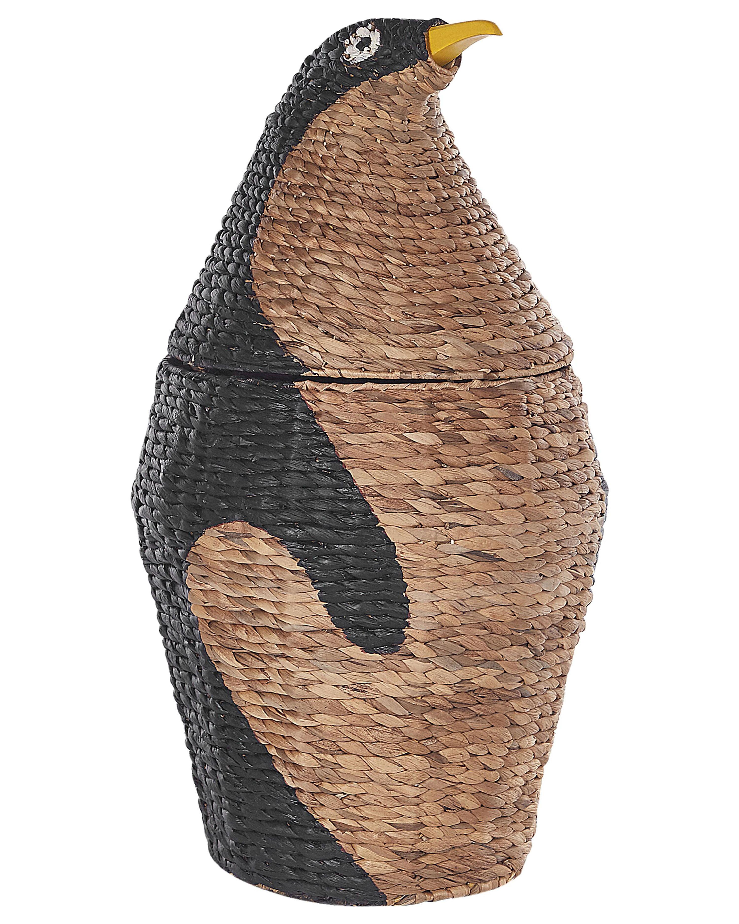 Cesta infantil Pingüino HADZABE Mimbre Natural