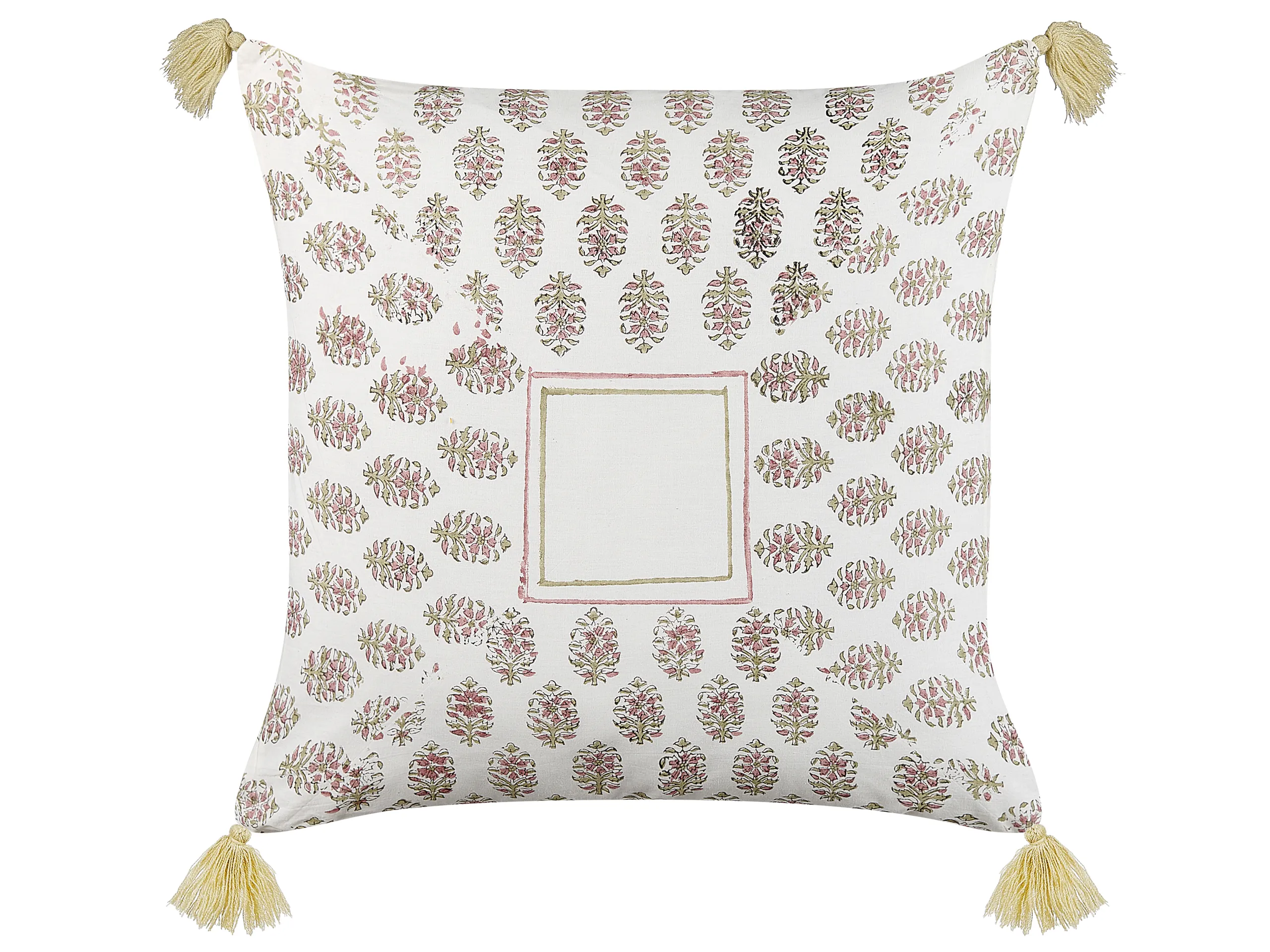 Cojín decorativo SETOSA Algodón 45 x 45 cm Multicolor Patrón geométrico