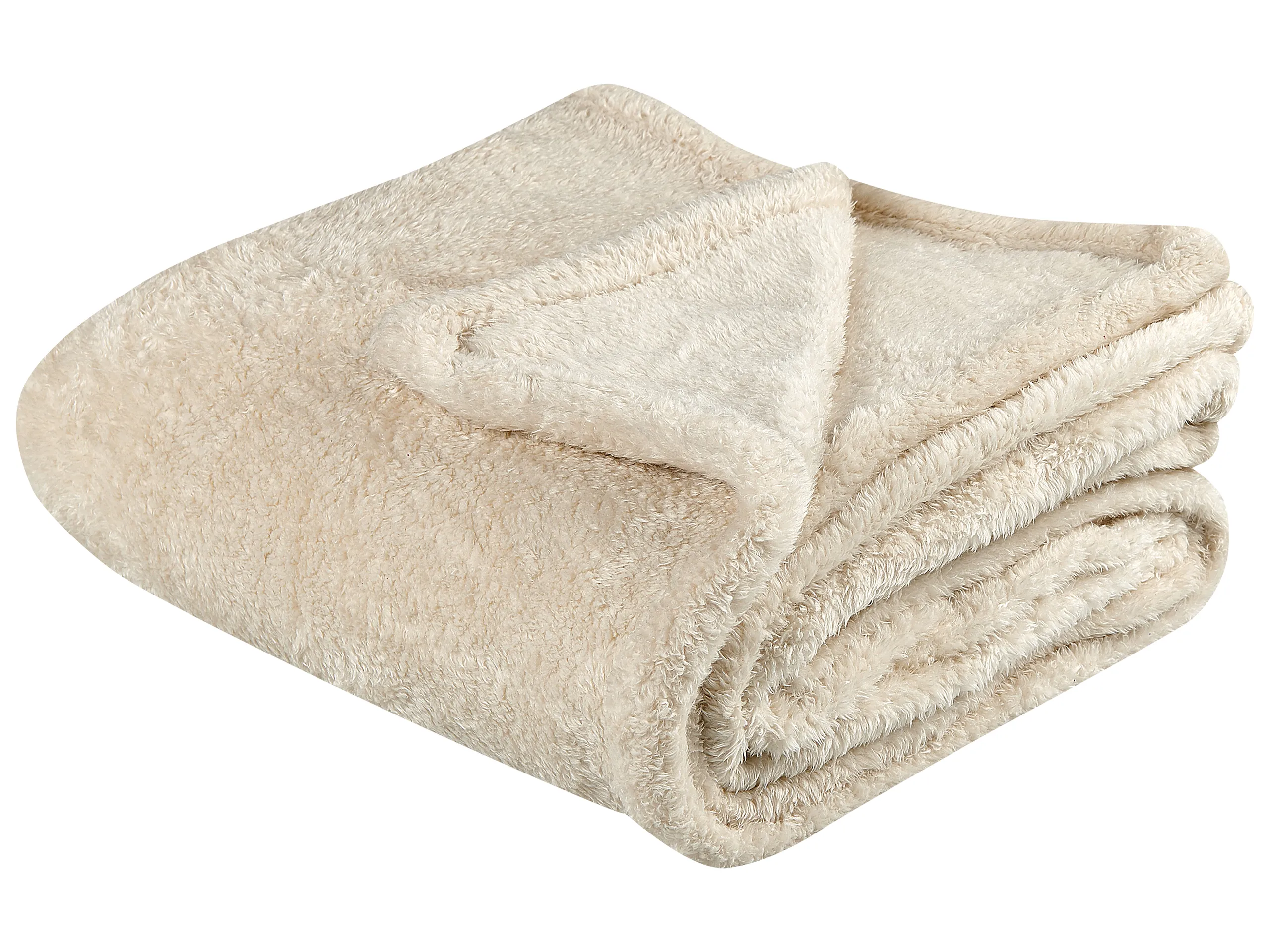 Blanket NAMDU 125 x 150 cm Light Beige