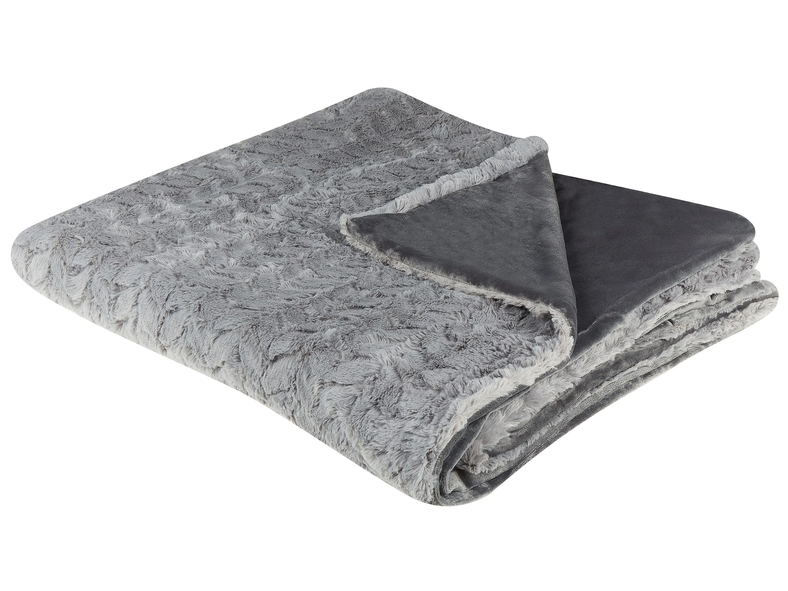 Blanket SARASWATI 200 x 220 cm Light Grey