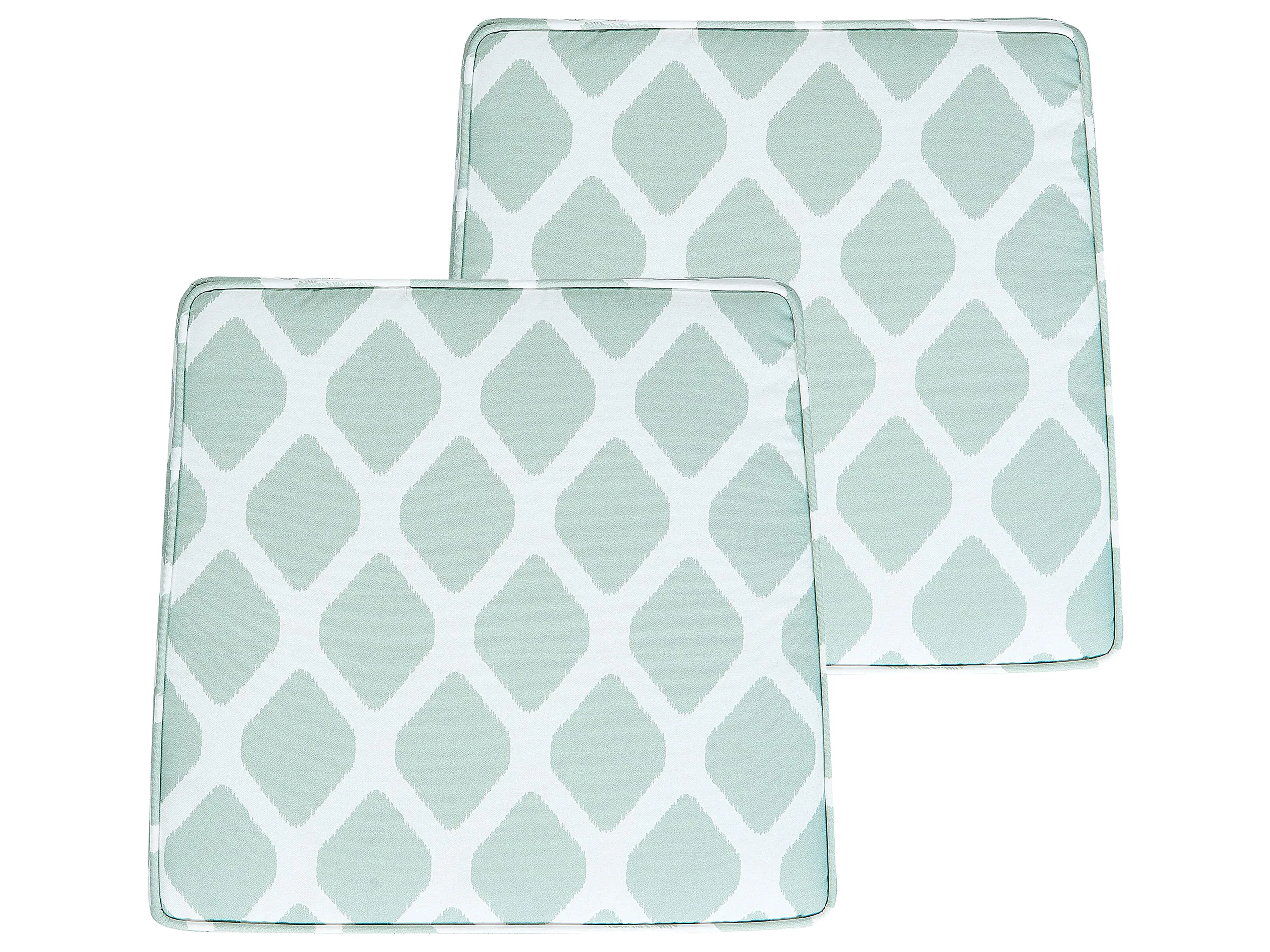 Conjunto de 2 cojines para silla de jardín TERNI 37 x 34 cm Verde menta