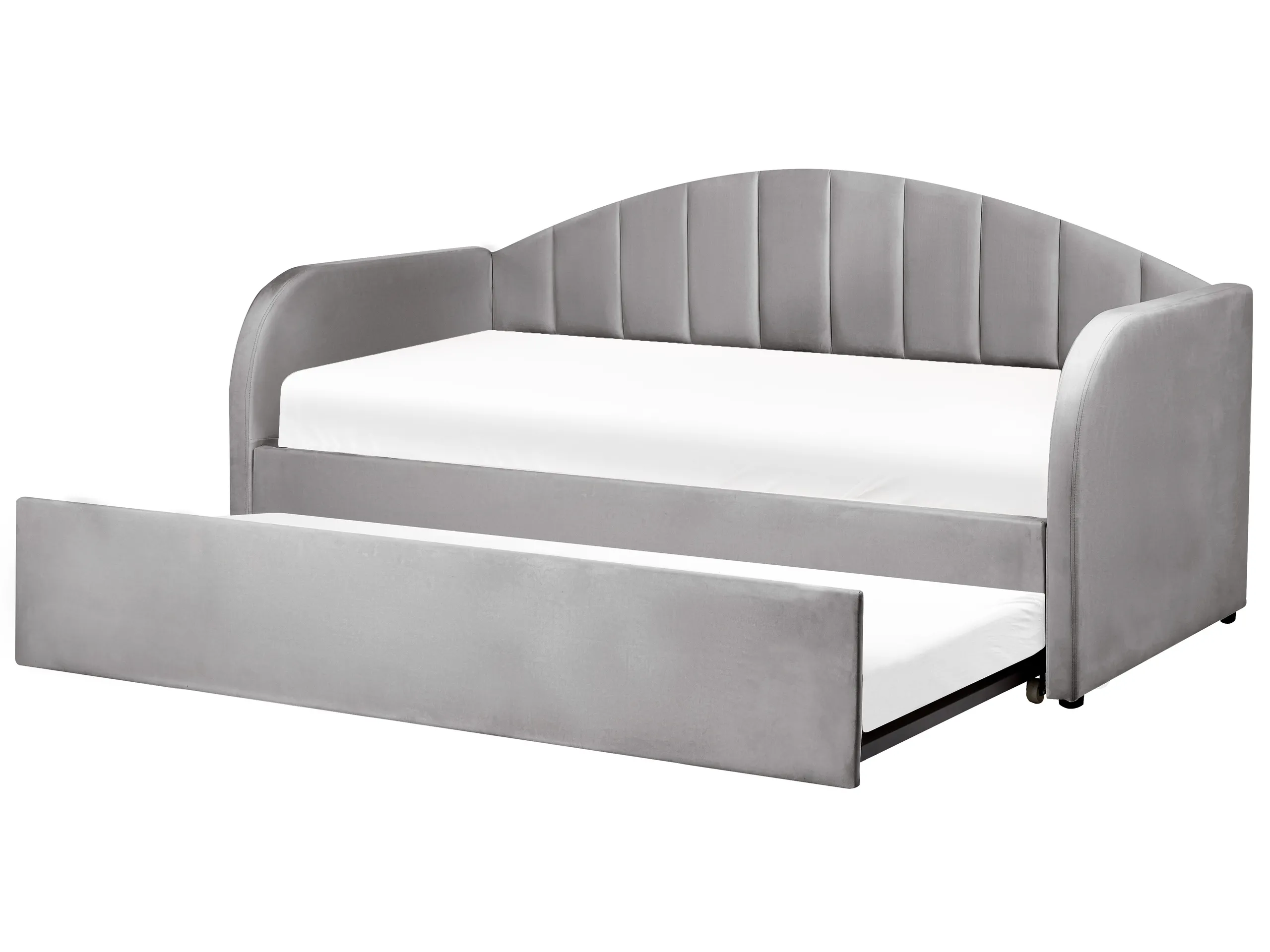 Cama nido Terciopelo EYBURIE 90 x 200 cm Gris