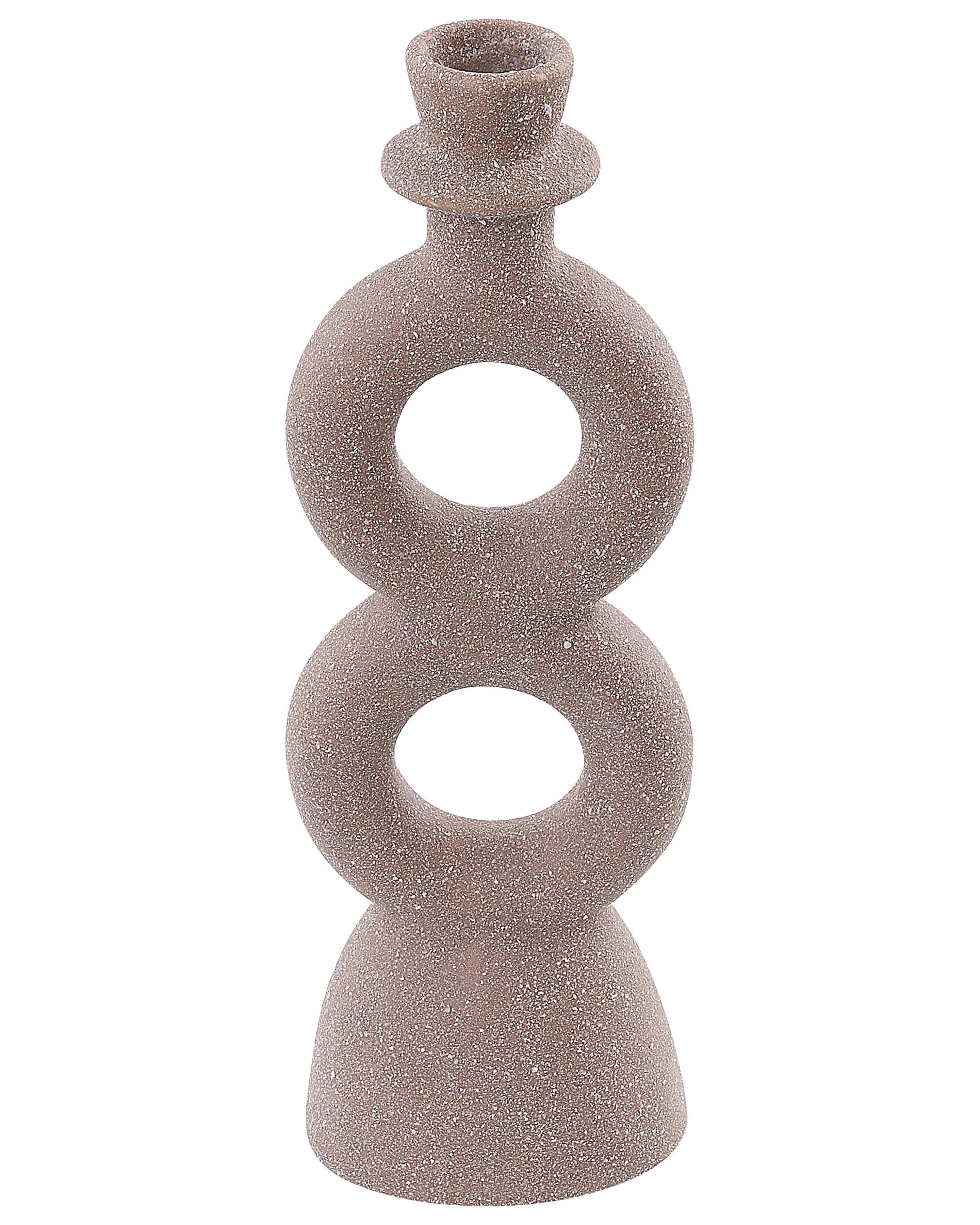 Candelero NAOUSA Cerámica 23 cm Beige