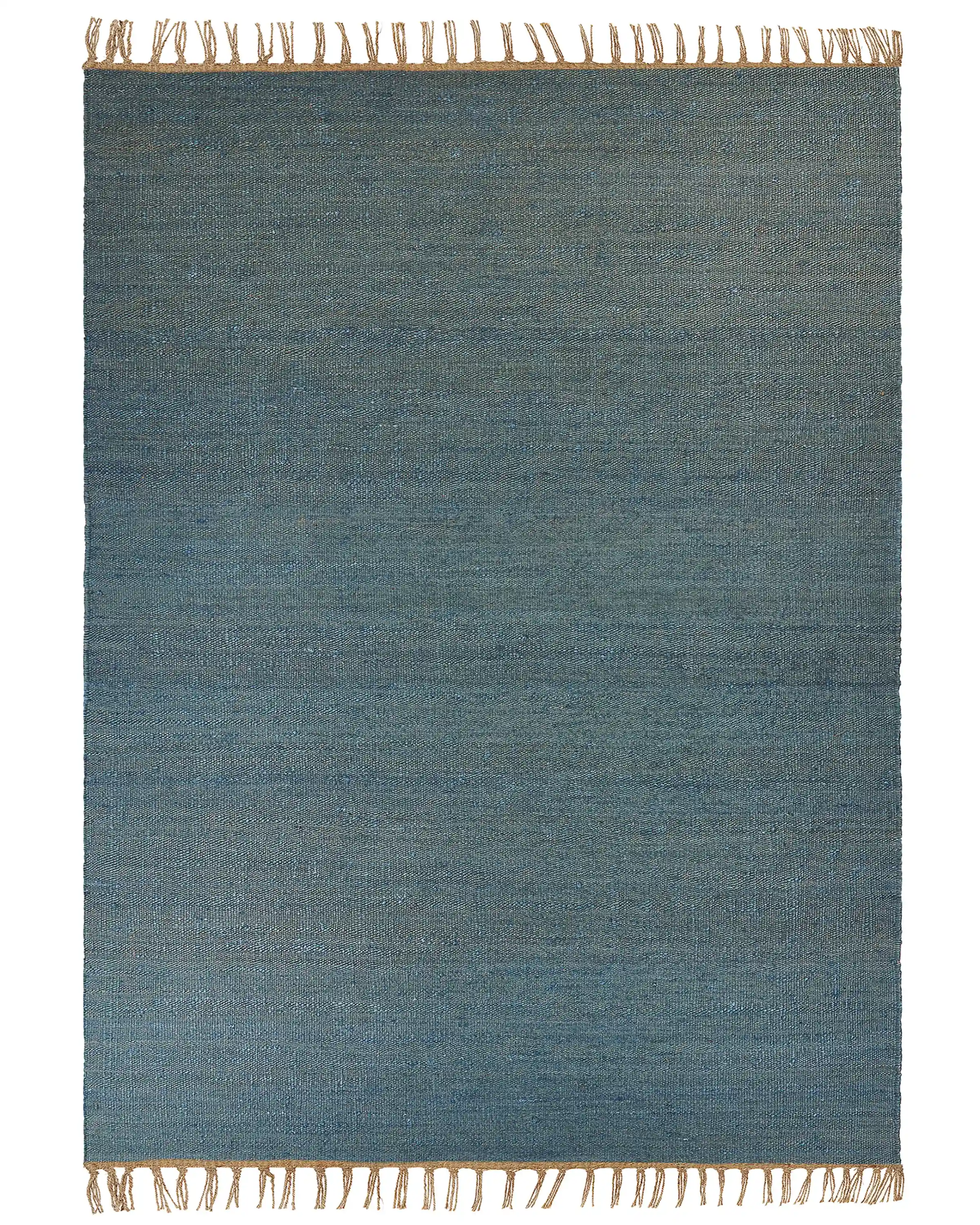 Alfombra LUNIA Turquesa 160 x 230 cm Yute