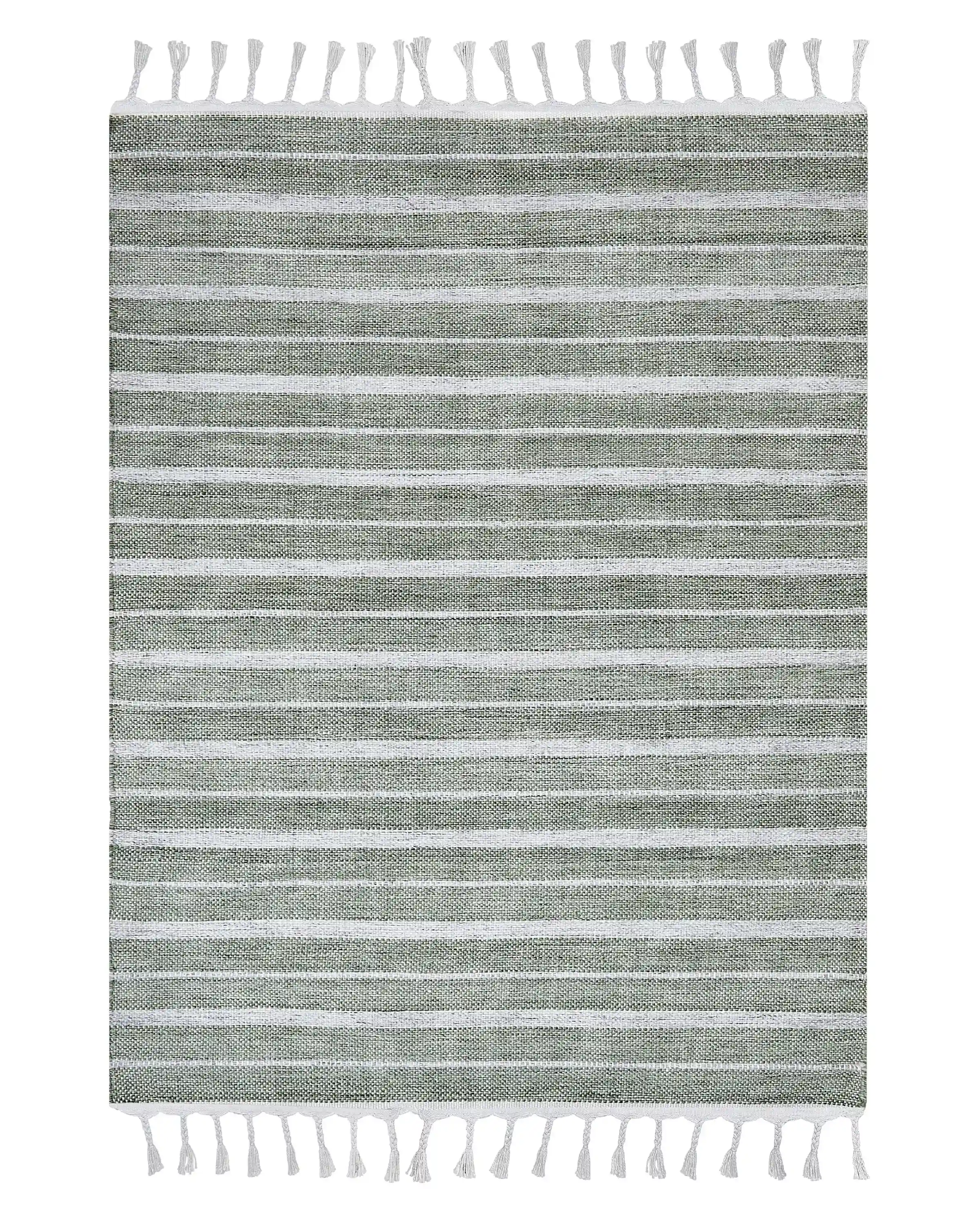 Rug BADEMLI Dark Green 140 x 200 cm