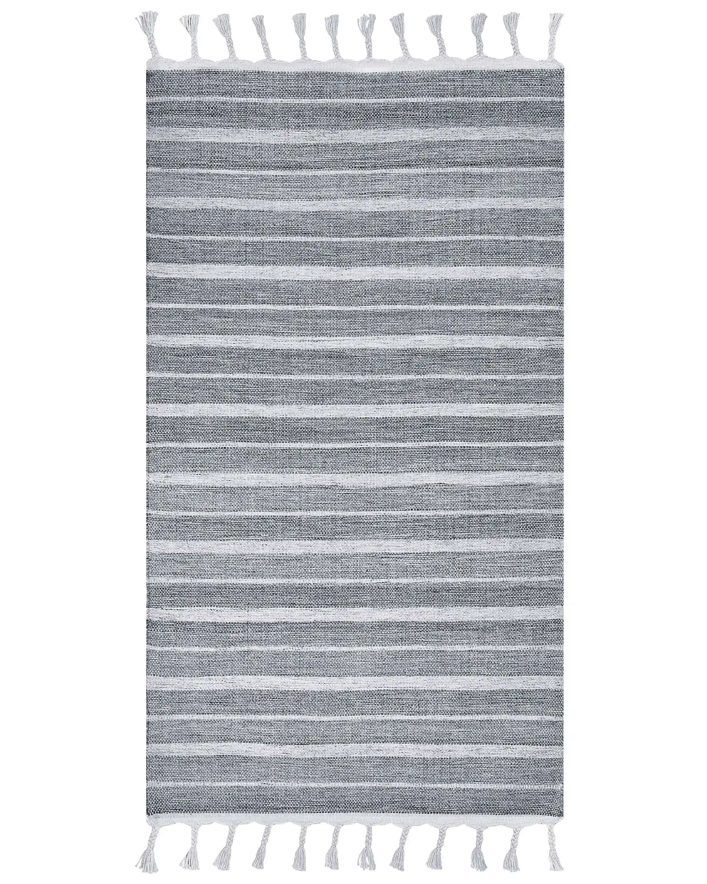 Alfombra BADEMLI Gris claro 80 x 150 cm
