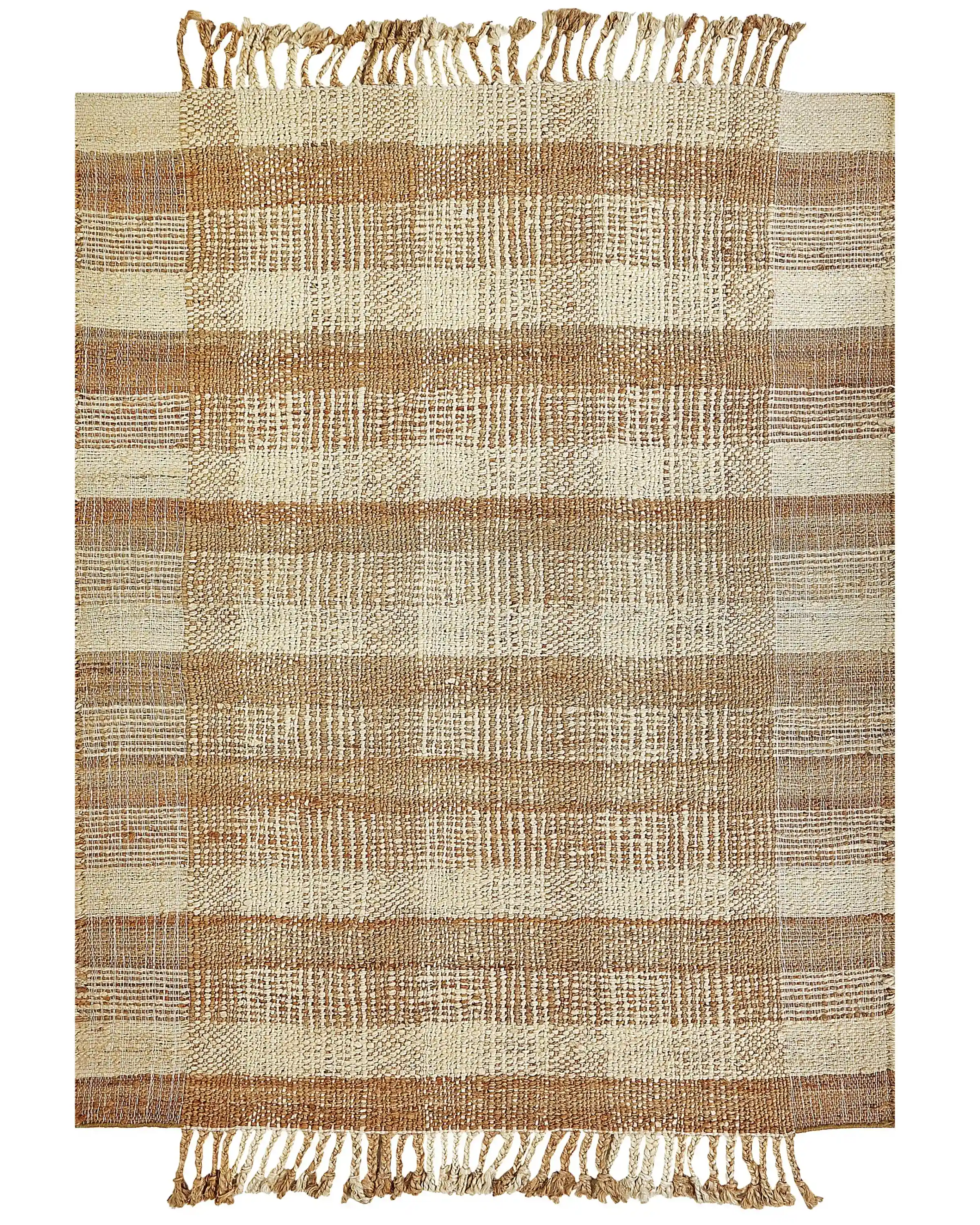 Alfombra BERISSA Beige 160 x 230 cm Yute