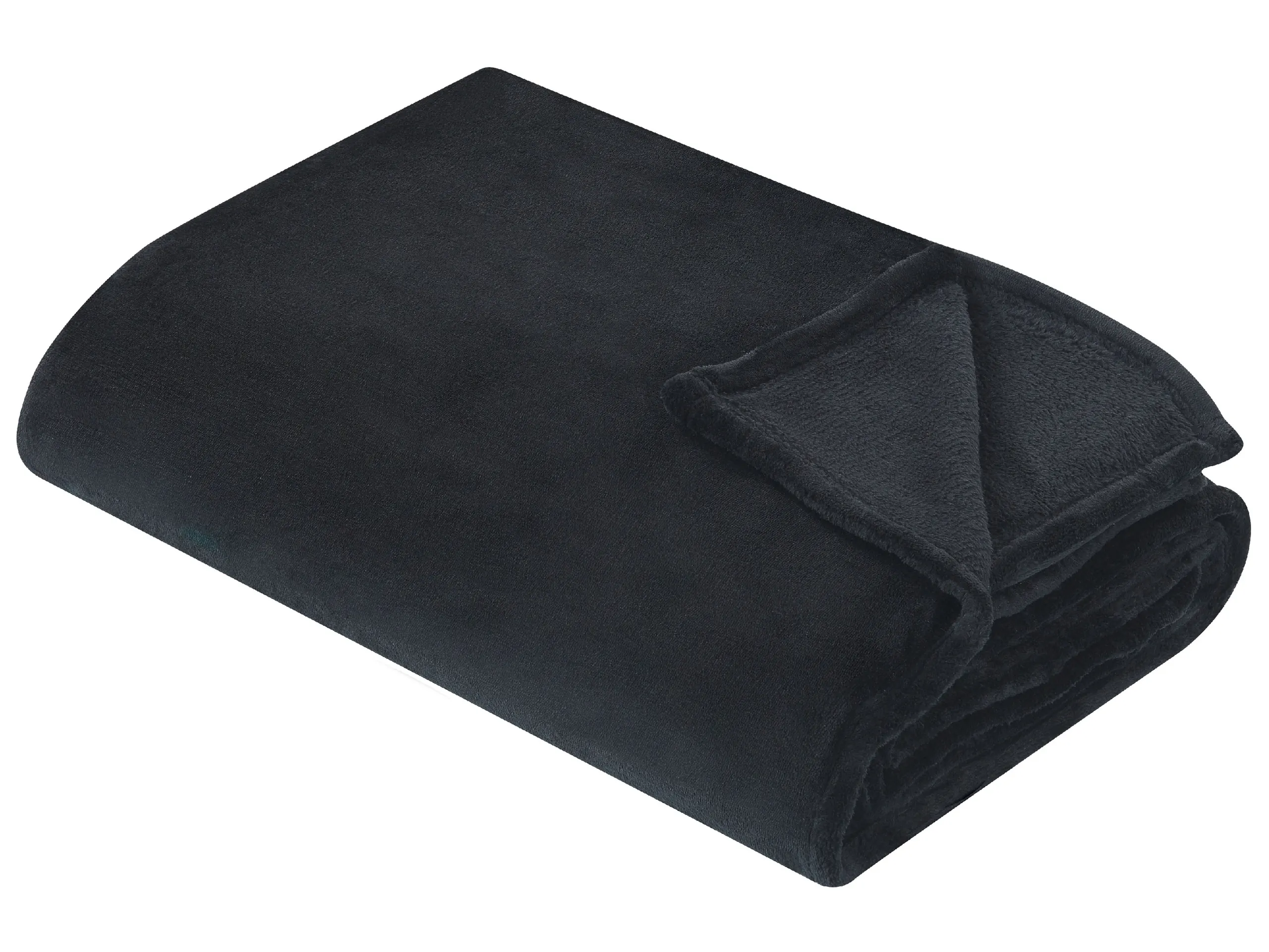 Blanket BAYBURT 150 x 200 cm Black