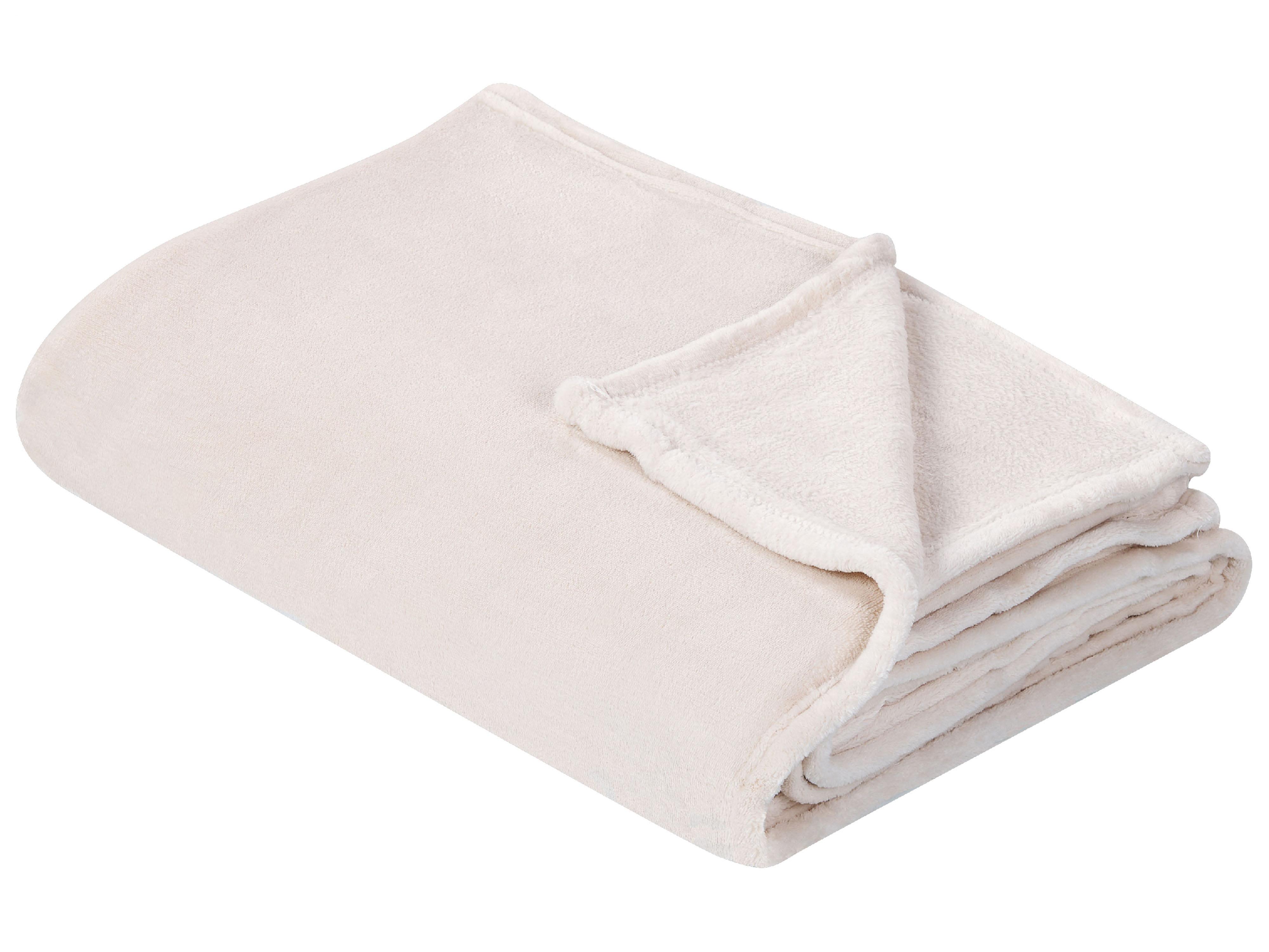 Blanket BAYBURT 150 x 200 cm Off-White